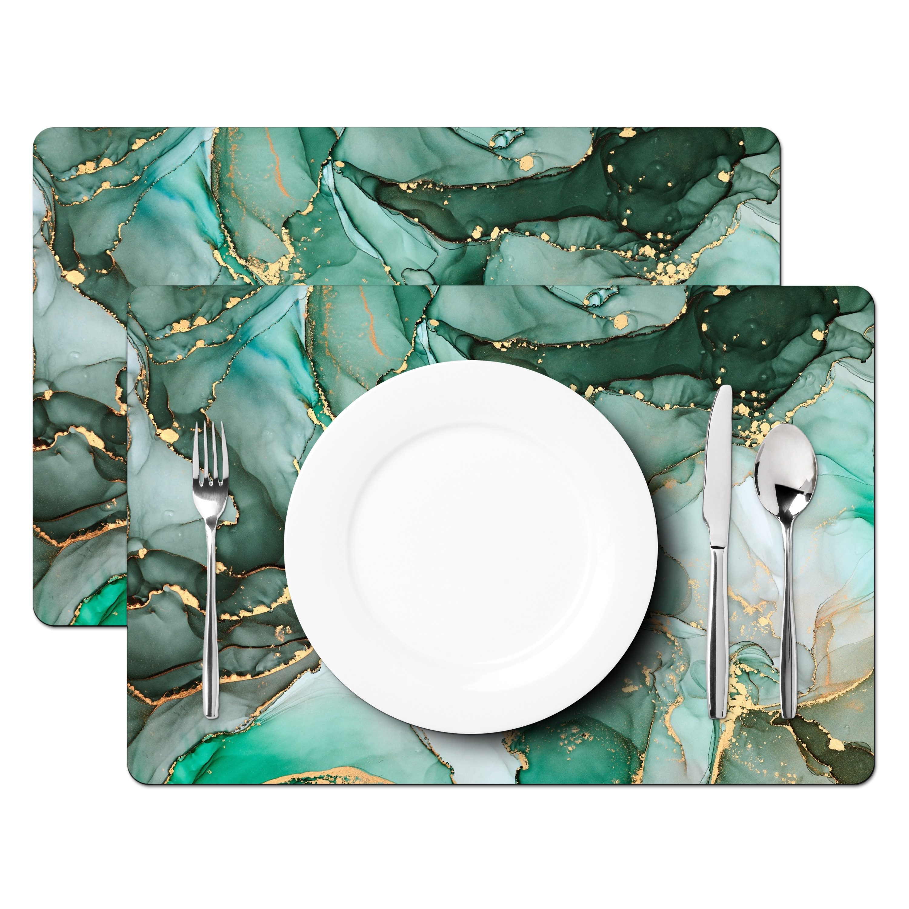 MuchoWow Platzset Gold - Marmor - günstig online kaufen