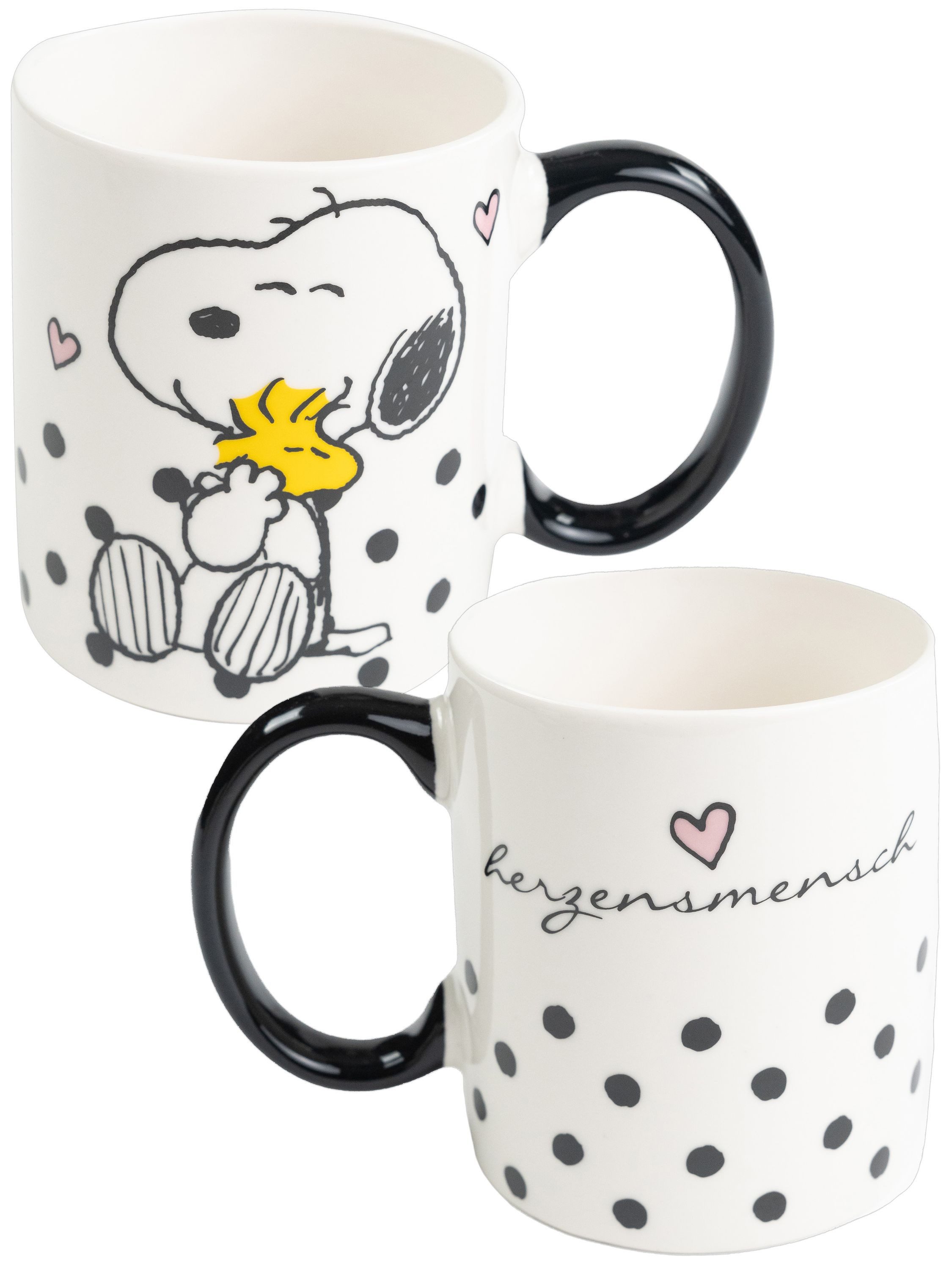 United Labels® Tasse The Peanuts Snoopy - Herzensmensch - 320 ml, Keramik