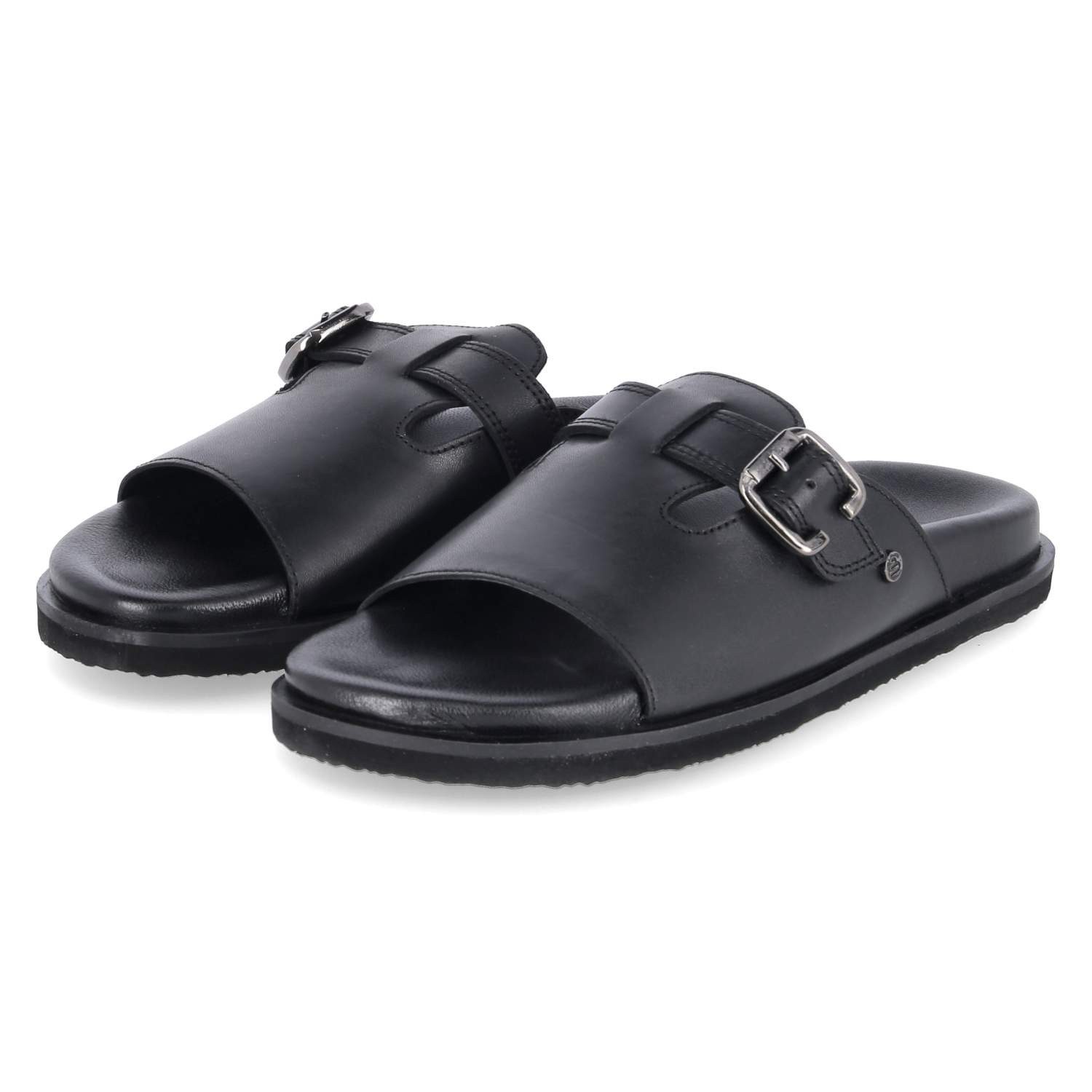 Bullboxer Bullboxer 6RF0110701 2100 Damen Lackleder black Pantolette