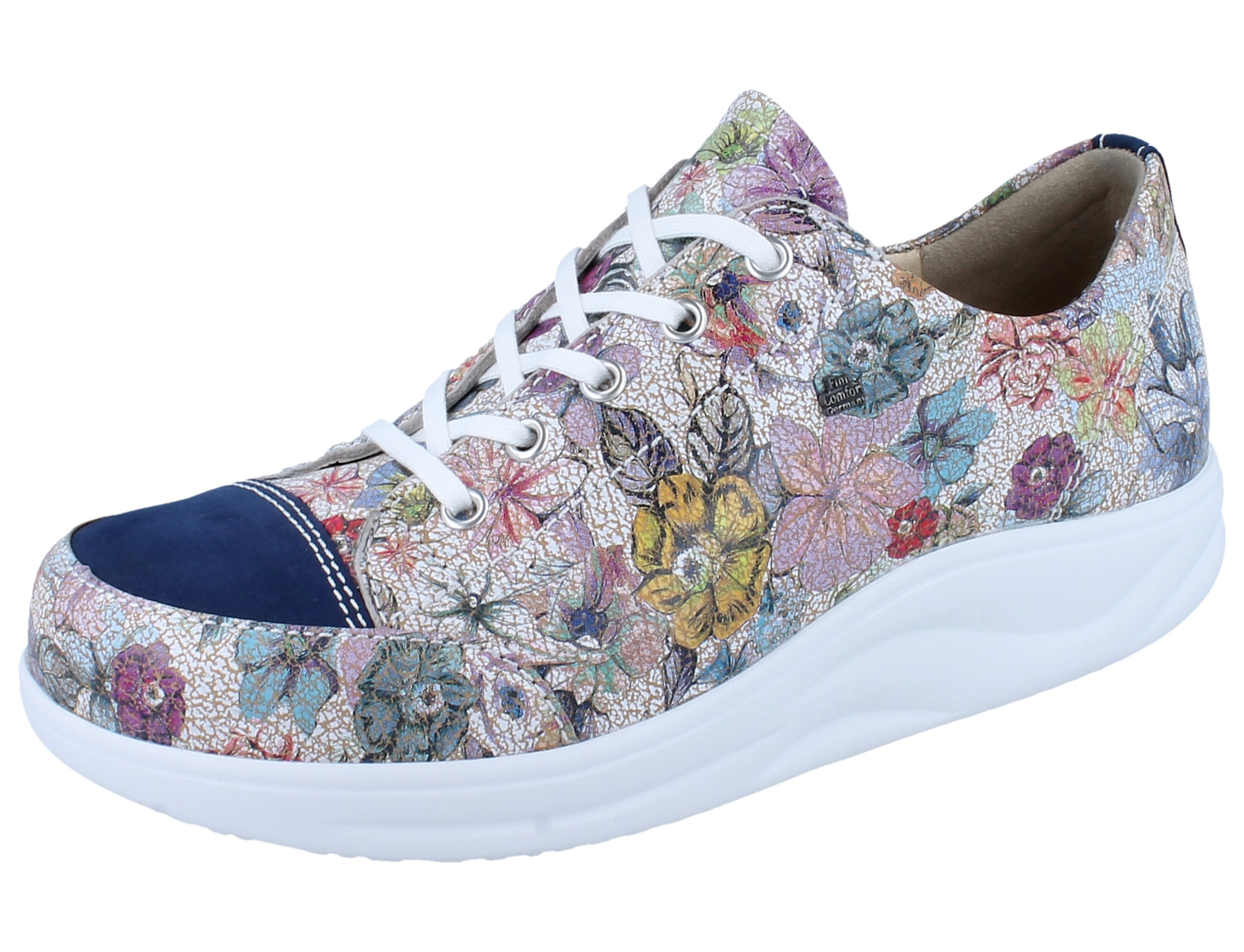 Finn Comfort FINN COMFORT FINNAMIC Ikebukuro Damen Schnürhalbschuhe mehrfarbig Schnürschuh Wechselfußbett