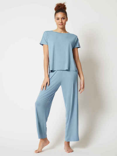 Skiny Pyjama Pyjama mit Kurzarm-Shirt (2 tlg)