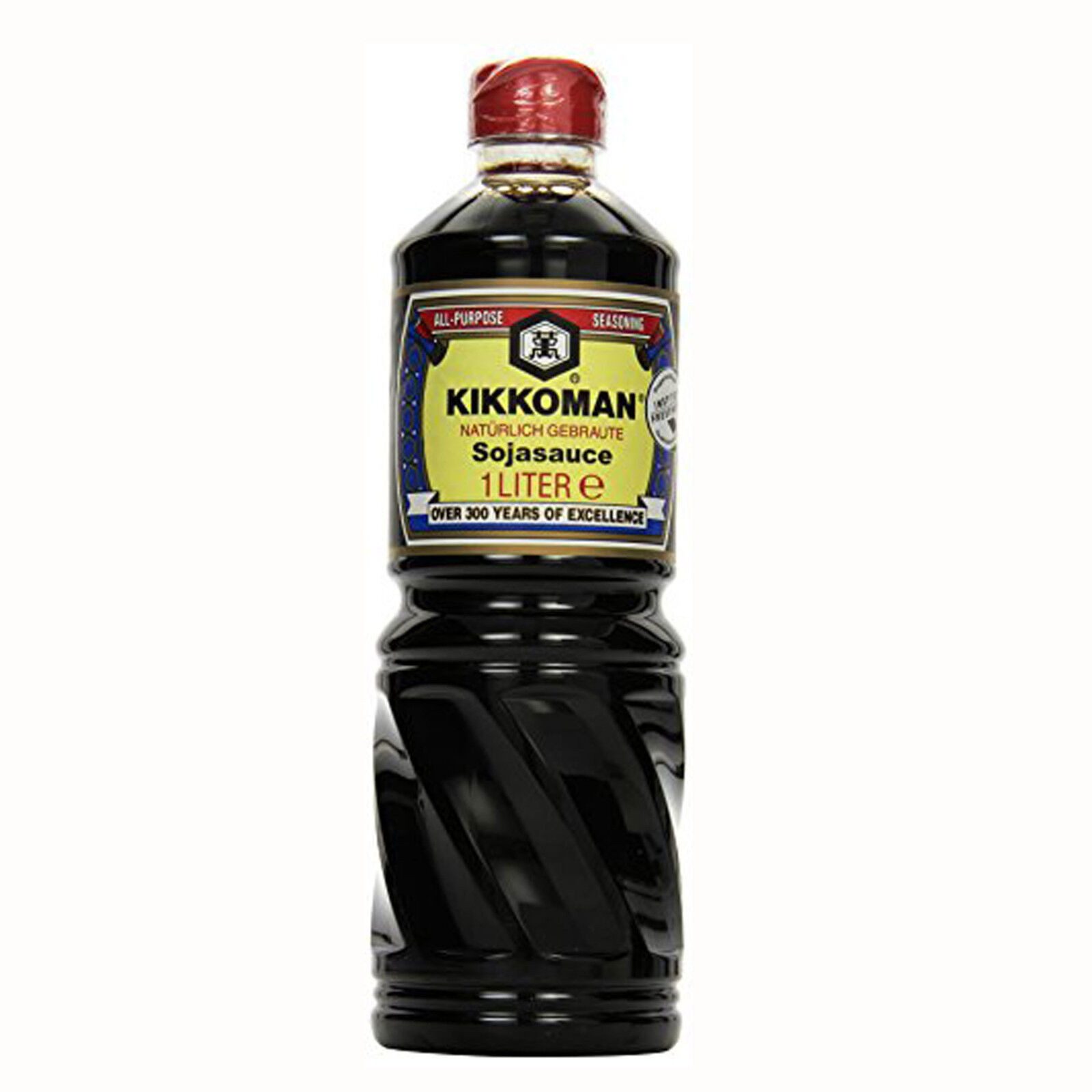 Kikkoman Saucen KIKKOMAN Soja-Sauce Würze für Pasta Burger Salate und Dessert 1000ml