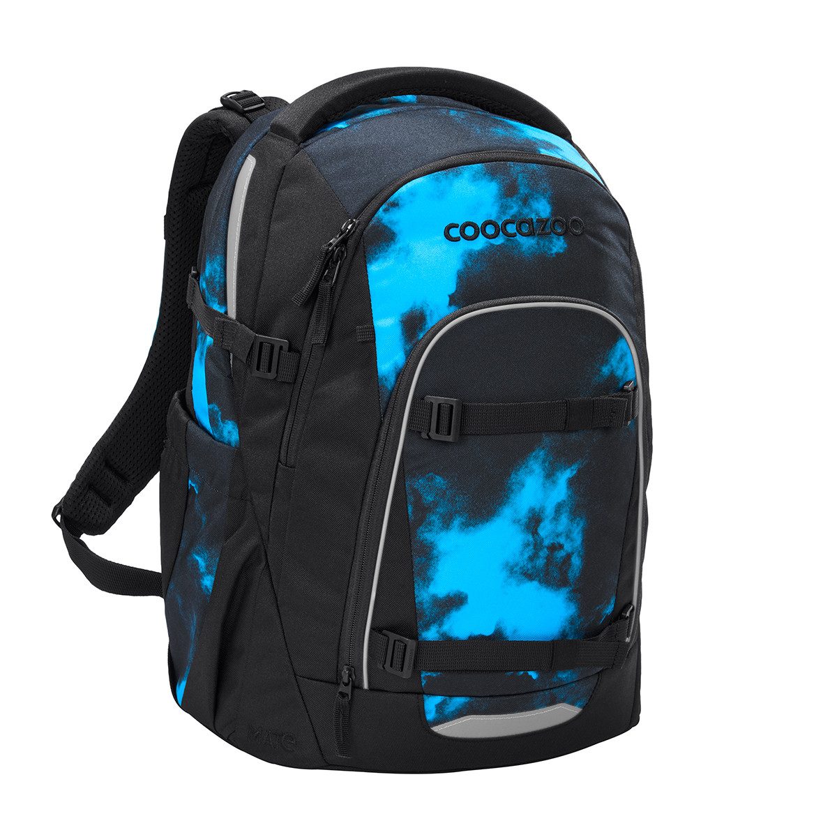 coocazoo Schulranzen Schulrucksack-Set MATE Mystic Clouds 2-teilig (2-teilig), ergonomisch, Körpergröße: 135 - 180 cm, Easy-Grow-System – Bild 4 von 5