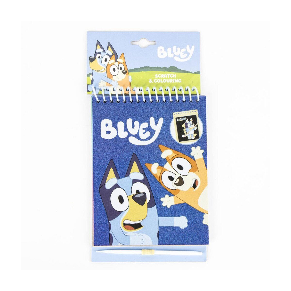 Bluey Kreativset Bluey & Bingo Kratz- & Malset – Kreativspaß für Kinder