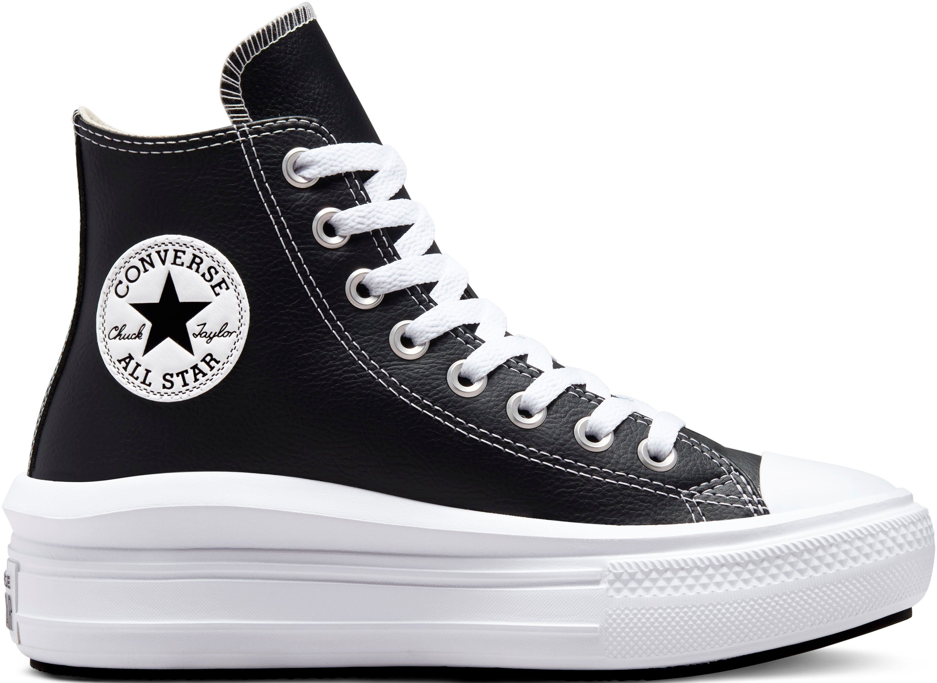 Converse CHUCK TAYLOR ALL STAR MOVE PLATFORM LEATHER Sneaker günstig online kaufen