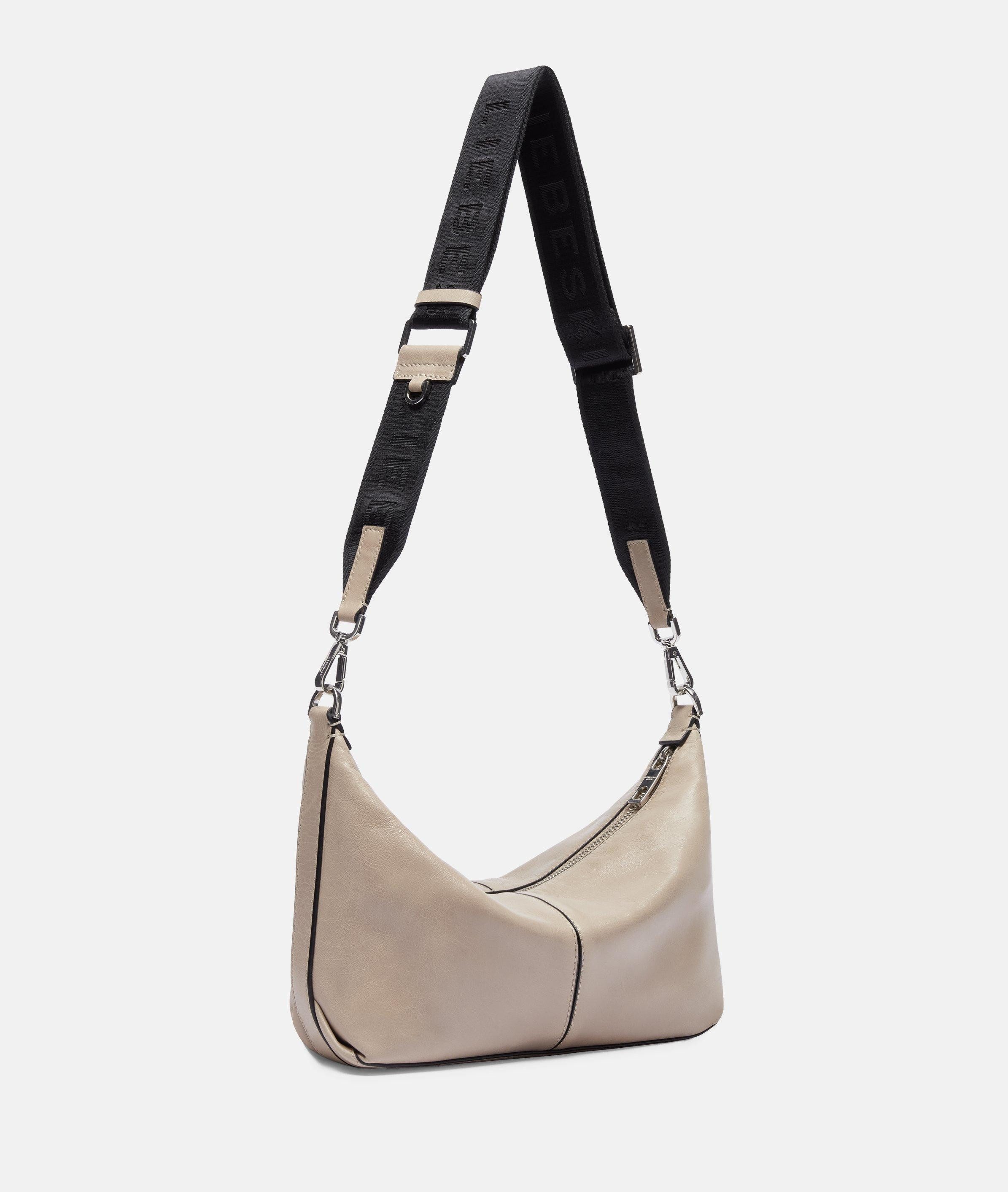 Liebeskind Berlin Schultertasche Paris Hobo S, Kleine Hobo-Bag aus weichem Lammleder