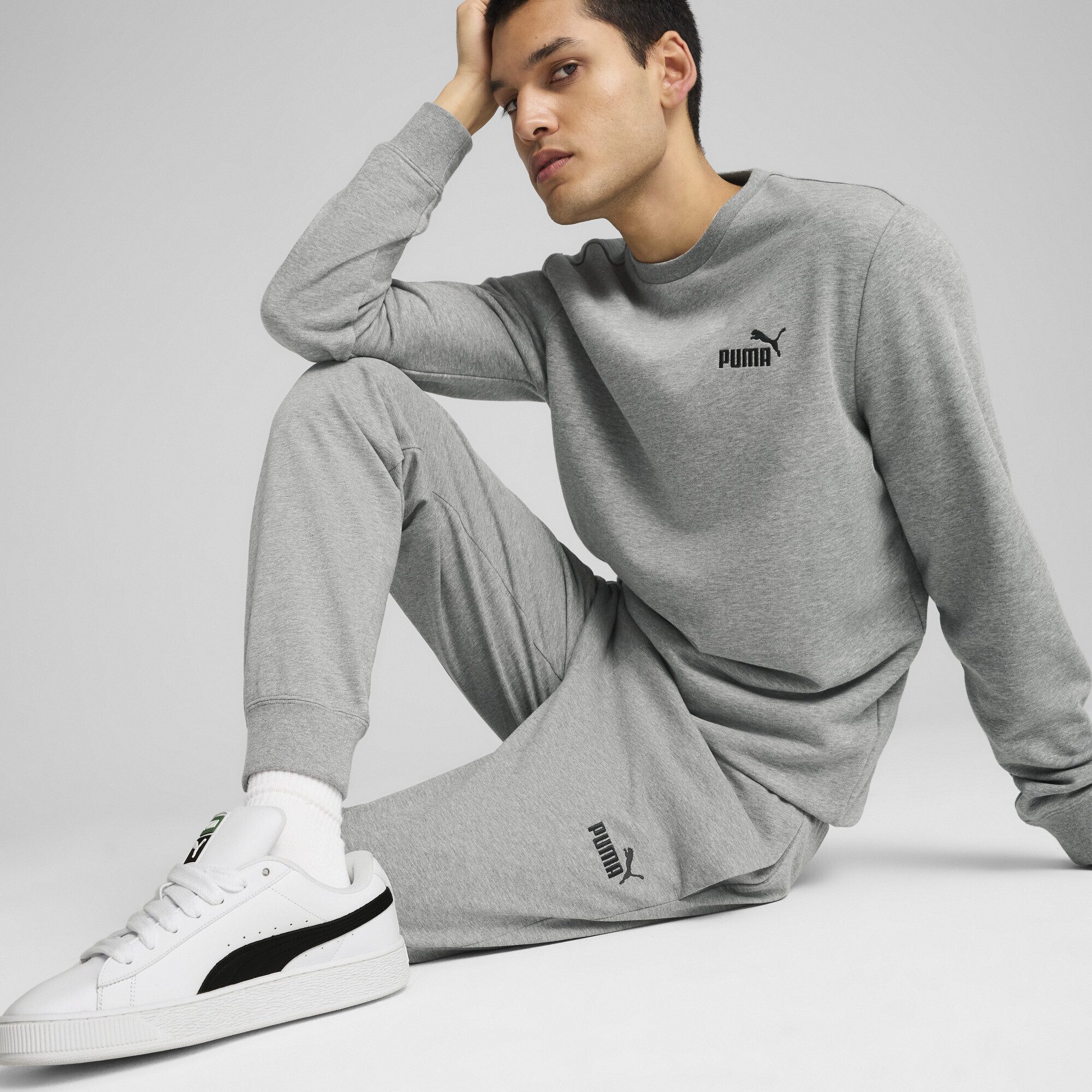 PUMA Sporthose Essentials No. 1 Logo Jerseyhose Herren