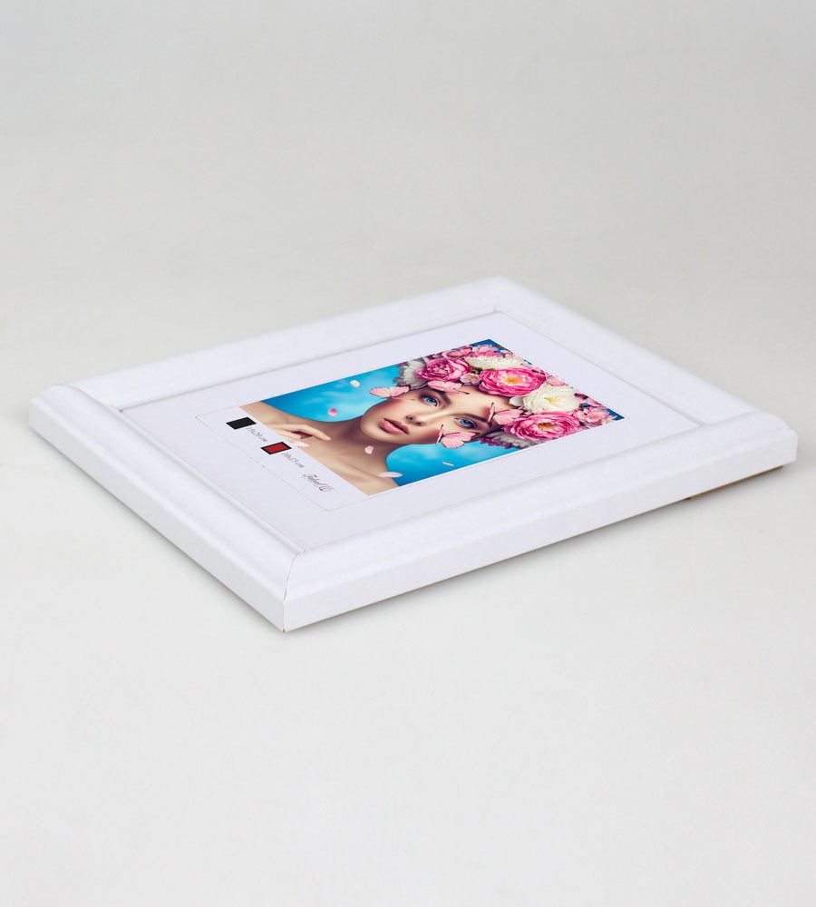 IDEAL TREND Bilderrahmen Holzrahmen mit Kunststoffglas Bilderrahmen MDF-Rah günstig online kaufen