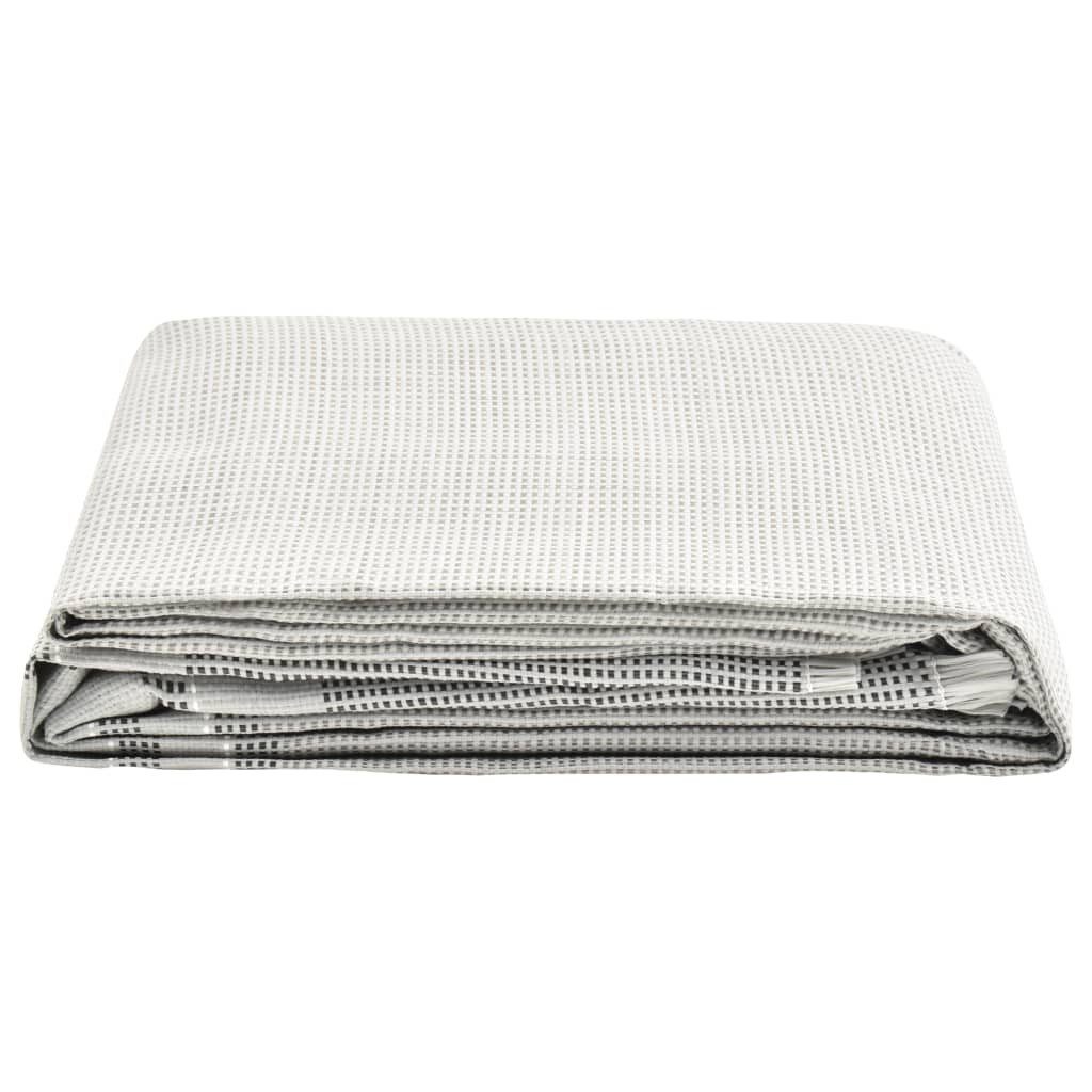vidaXL Zeltteppiche Zeltteppich 400x250 cm Grau günstig online kaufen