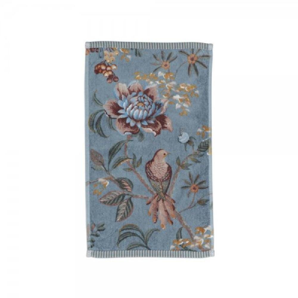 PiP Studio Badetücher Gästehandtuch Secret Garden Blau (30x50cm) günstig online kaufen