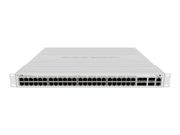 MikroTik MIKROTIK CRS354-48P-4S+2Q+RM Cloud Router Switch, 48x 1Gbit PoE+ RJ... Netzwerk-Switch