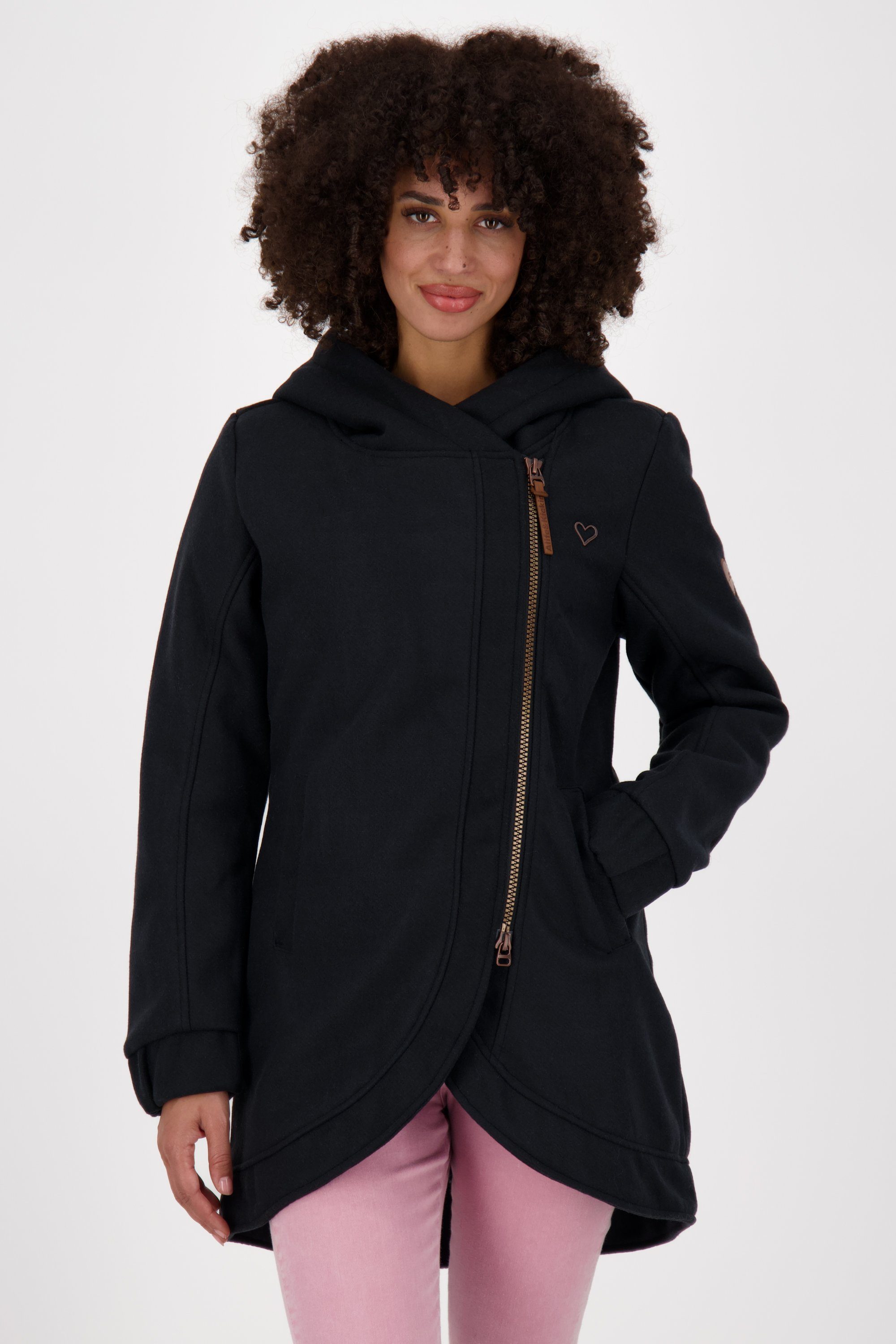 Coat Winterjacke, moonless & J CarlottaAK Winterjacke Alife Kickin Jacke gefütterte Damen