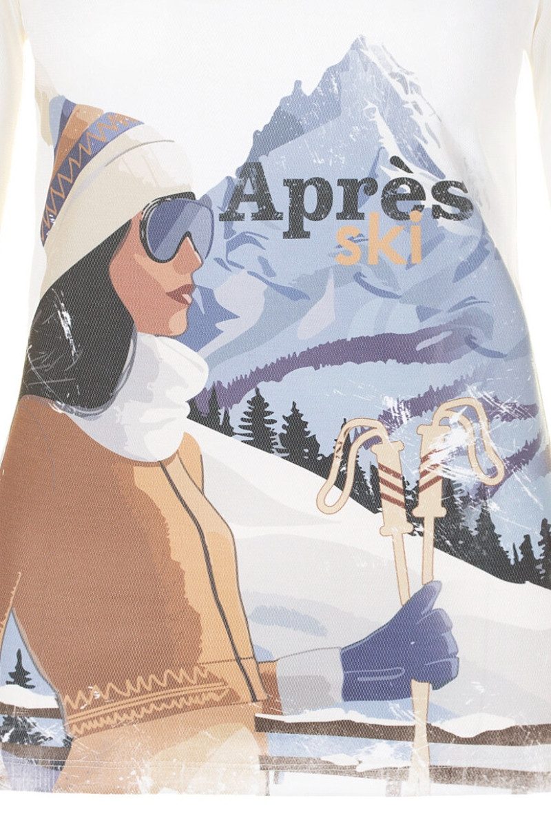 Almgwand Outdoorbluse Longsleeve Damen - TURMSTEIGALM - weiss günstig online kaufen