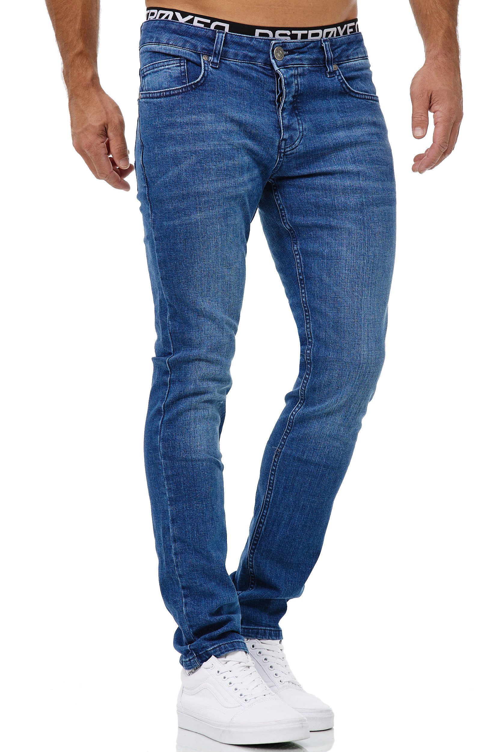 MERISH Slim-fit-Jeans MERISH Jeans Herren Slim Fit Jeanshose Stretch Design günstig online kaufen