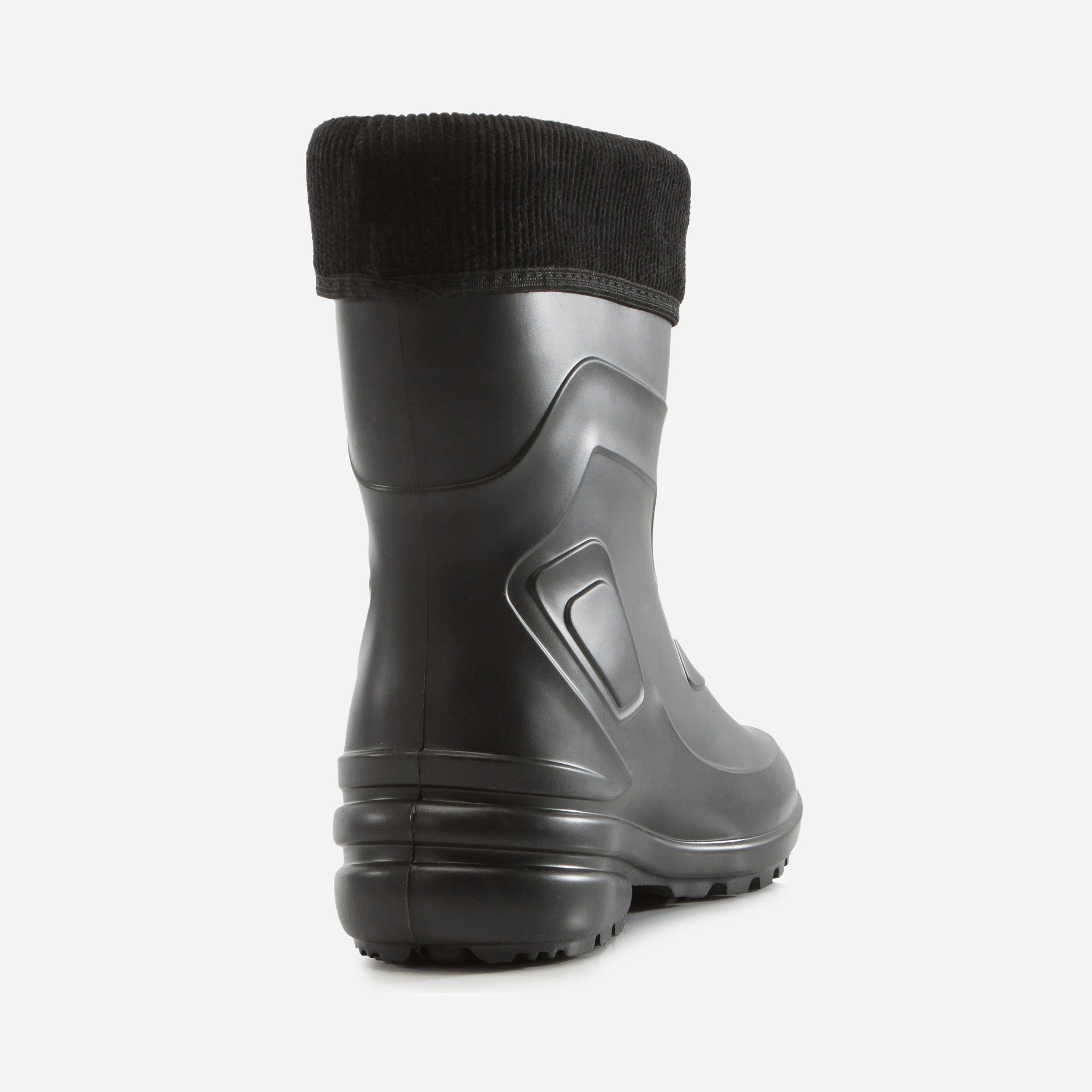 Gummistiefel Damen LA-800-2017 Thermo Ladeheid EVA Gummistiefel Schwarz federleicht