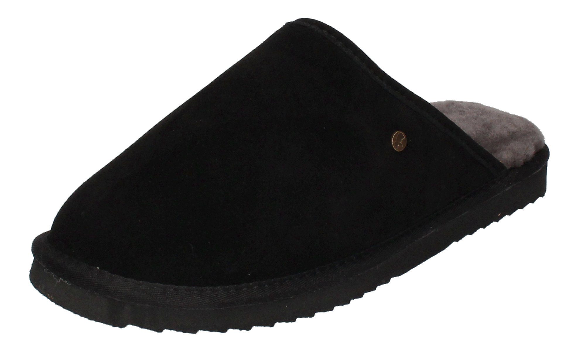 WARMBAT Classic Suede CLC5210-99 Hausschuh Black