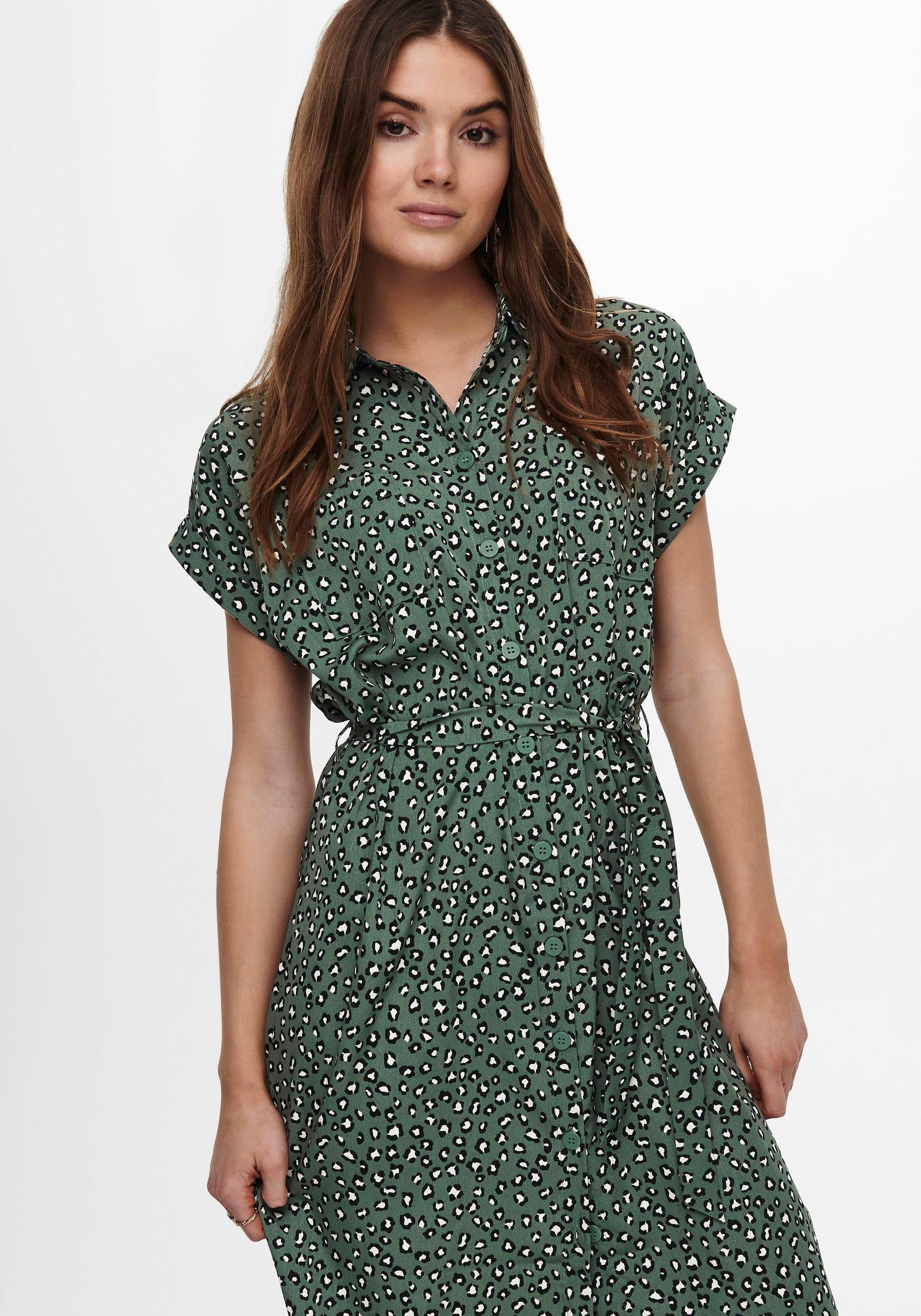 ONLY Hemdblusenkleid ONLHANNOVER S/S SHIRT DRESS NOOS WVN Sommerkleid günstig online kaufen