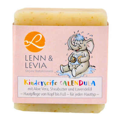 Lenn & Levia Handseife Kinderseife Calendula, 100 g