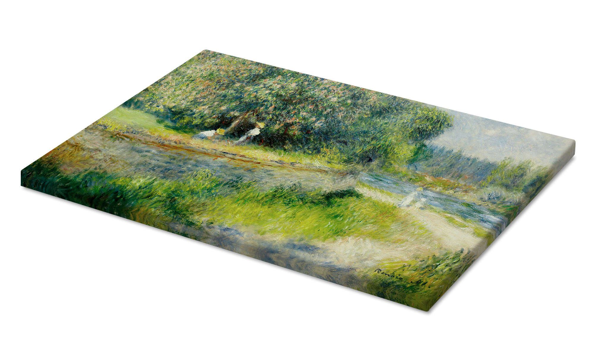 Posterlounge Wandbild Blühender Kastanienbaum, Pierre-Auguste Renoir, erhältlich als Poster, Leinwandbild, Wandsticker oder Acrylglasbild