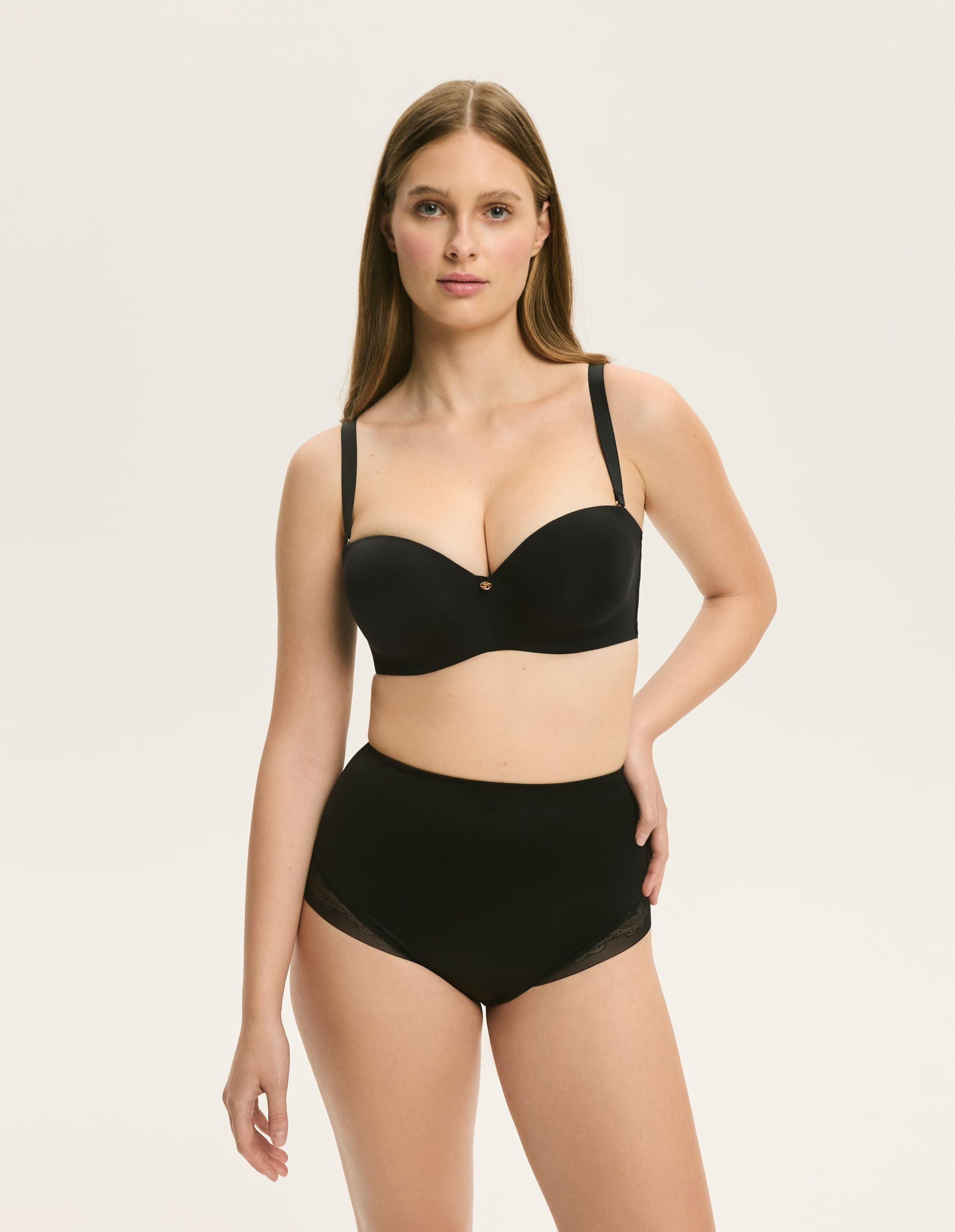 ESOTIQ Push-up-BH Push-up-BH Raffen, Plunge-Dekolleté, Balconette-Cups