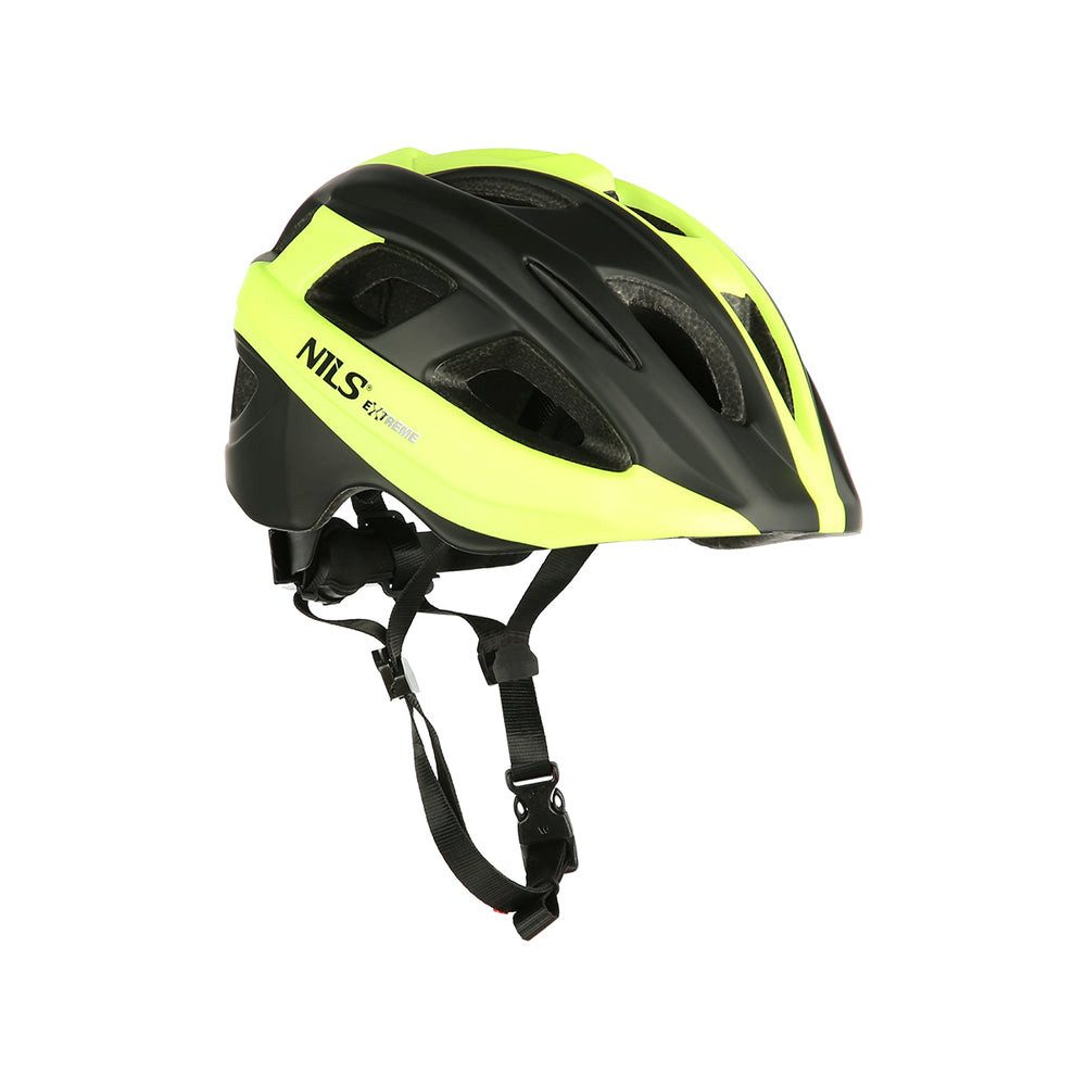NILS EXTREME Kinderhelm Fahrradhelm Skaterhelm Sporthelm (Spar-Set, 1-tlg., 53-55 cm leicht), In-Mold, 17 Belüftungen, Drehverschluss, Insektennetz
