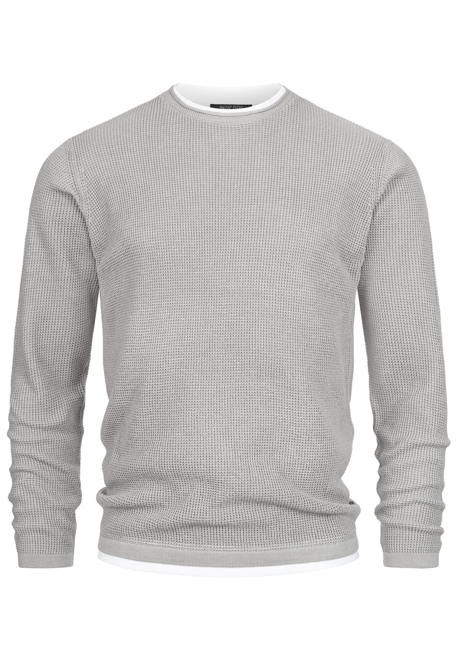 Indicode Strickpullover Herren INVillads Pullover Herrenpullover Strickpull günstig online kaufen
