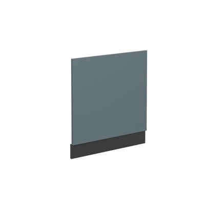 Vicco Blende Geschirrspülblende R-Line Anthrazit Blau Grau 60 cm, Zubehör für teilintegrierte Geschirrspüler