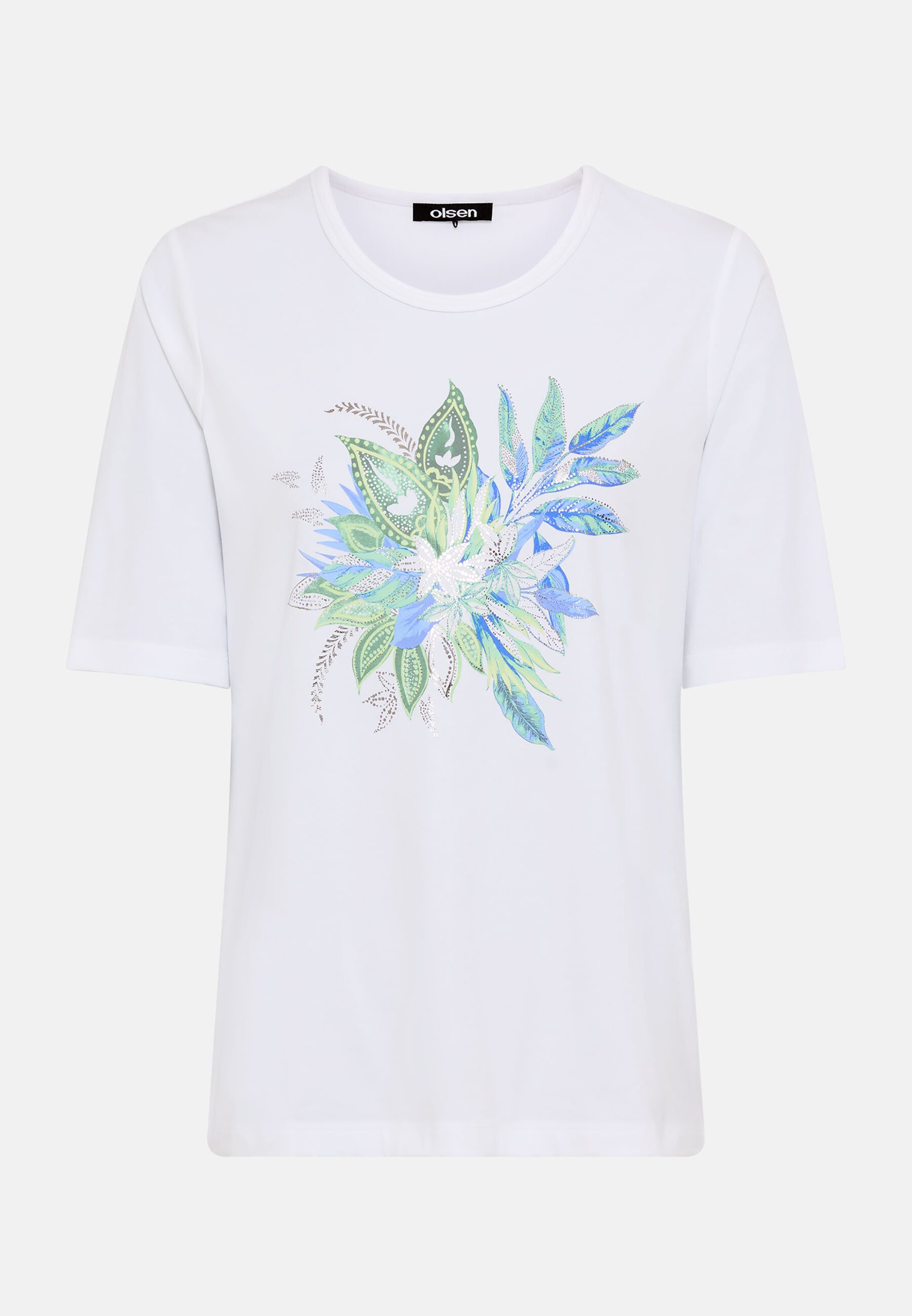 Olsen T-Shirt Shirt mit Placement-Print