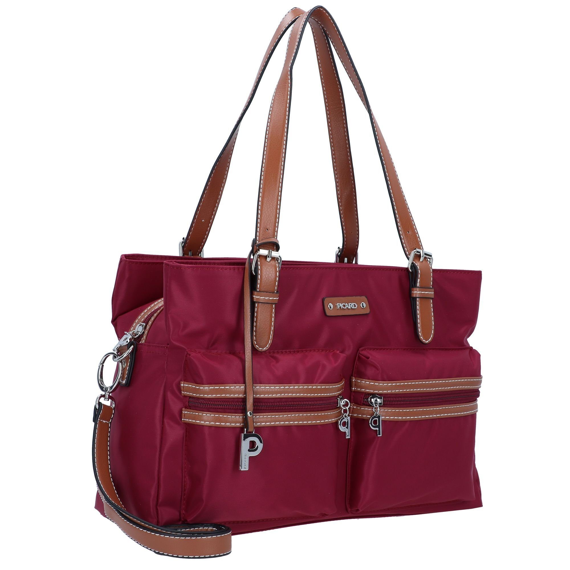 fuchsia Picard Polyester Schultertasche Sonja,