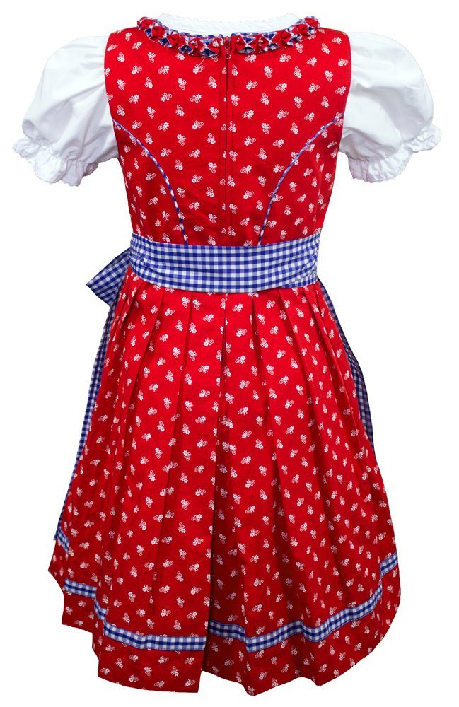 Maddox Dirndl Kinderdirndl 'Zillertal' 3-tlg., Blümchenmuster B – Bild 2 von 5
