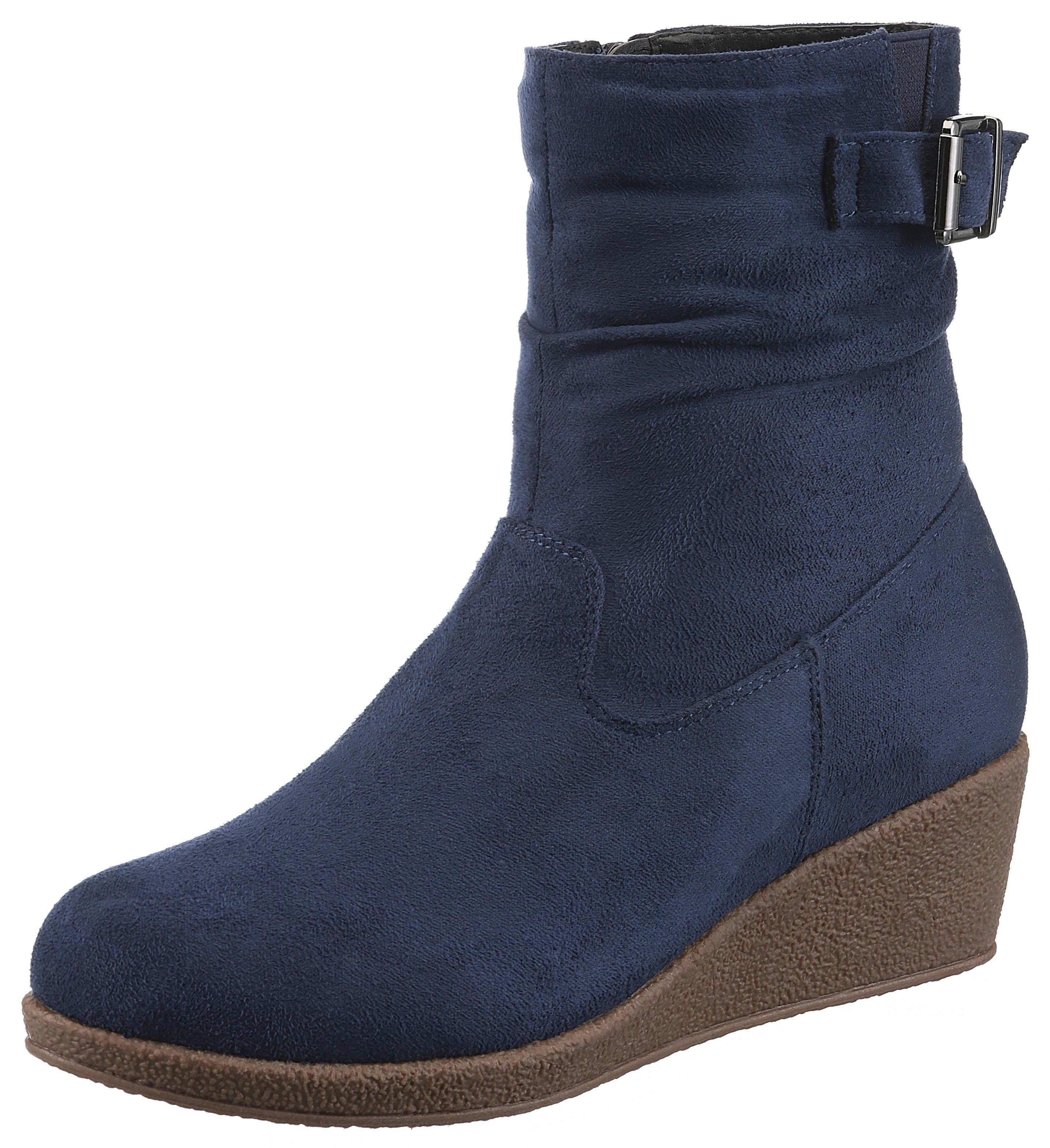 Blaue Stiefeletten für Damen online kaufen | OTTO