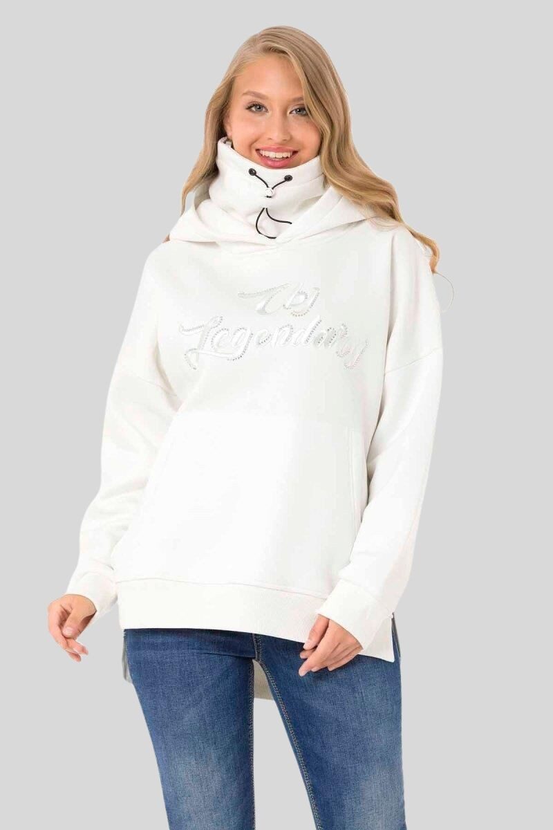 Cipo & Baxx Kapuzenpullover SWEATSHIRT (1-tlg) ein sportlich-lässiges Kleidungsstück
