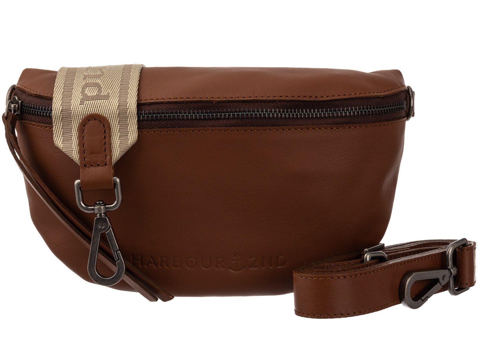 HARBOUR 2nd Bauchtasche Paulette Beltbag-Style-JP Bauchtasche Crossover (1-tlg), Leder Chromfrei