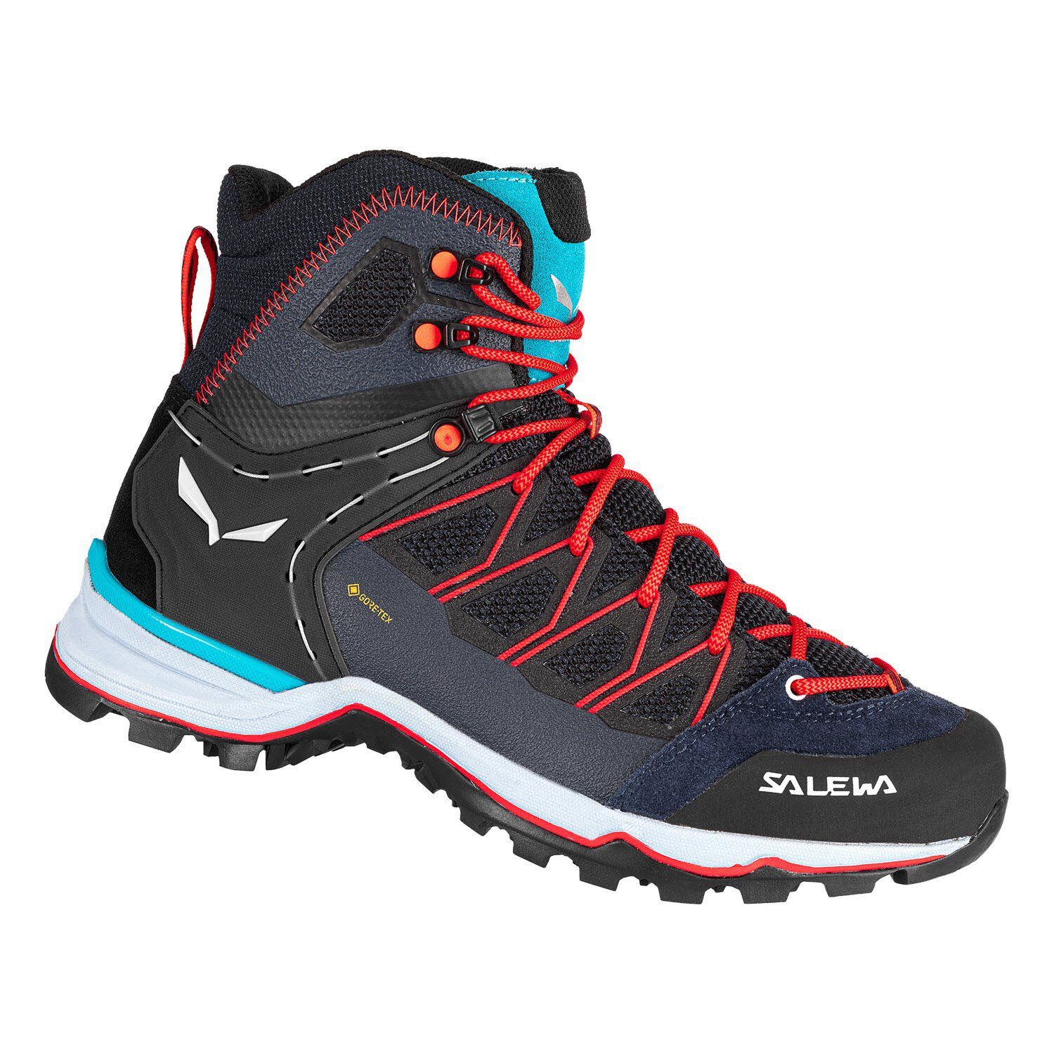 Trainer Outdoorschuh premium-navy Outdoorschuh Mountain Mid Leder-/Textilkombination, GTX Lite Salewa