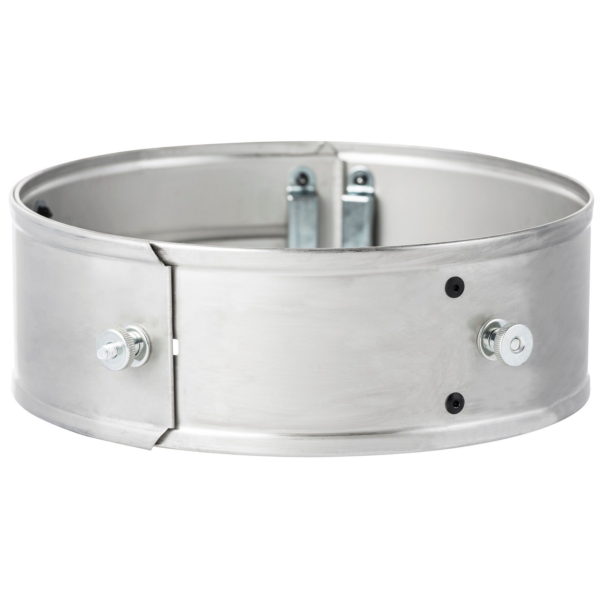 BBQ-Toro Feuerstelle Edelstahl Power Ring für Raketenofen, Ø 25-35 x 8,5 cm, Erhöht die Effektivität des Kochvorgangs um 25 %