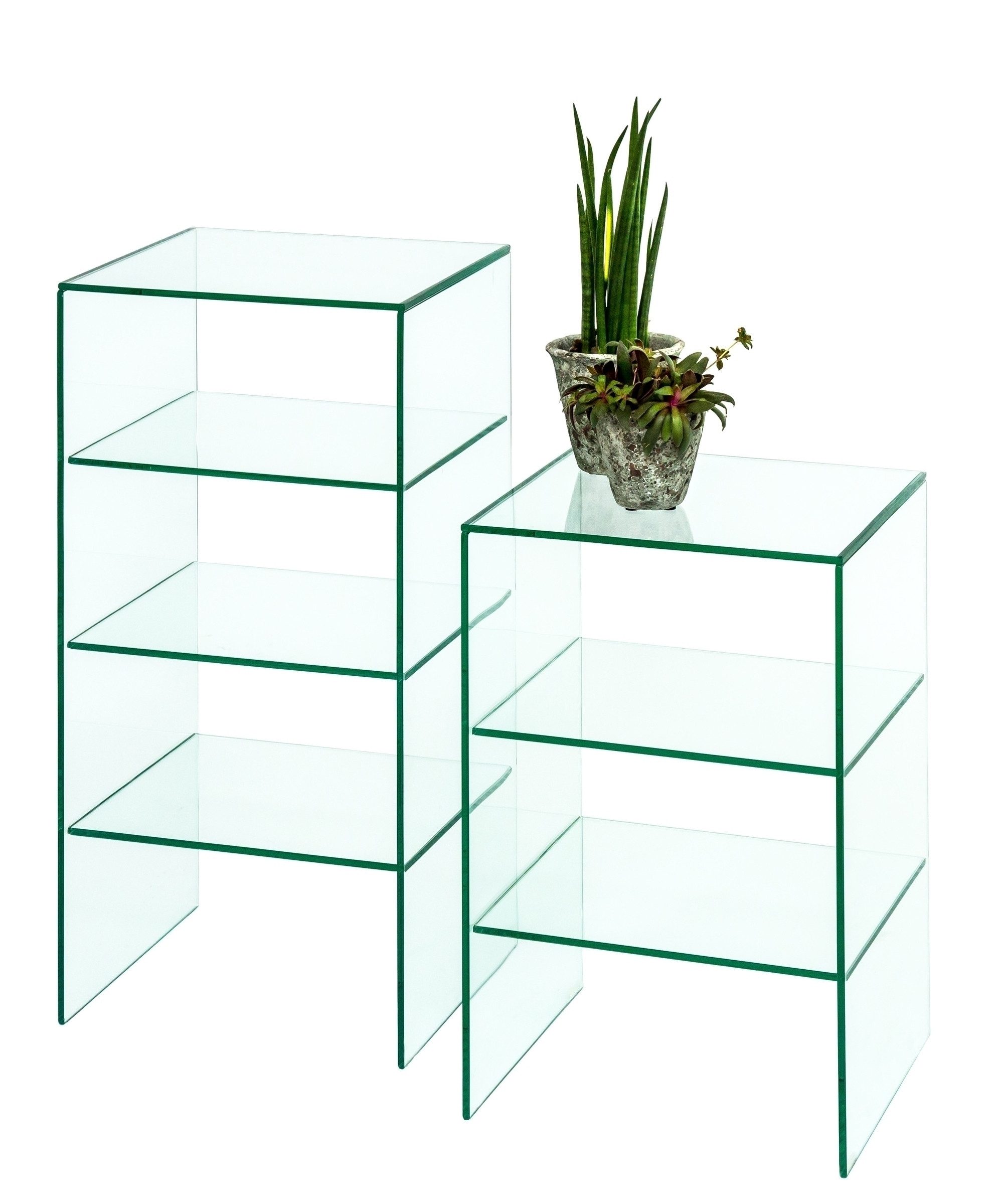 freiraum Ablageregal 7215, in Klarglas, Glas - 40x80x40cm (BxHxT) günstig online kaufen