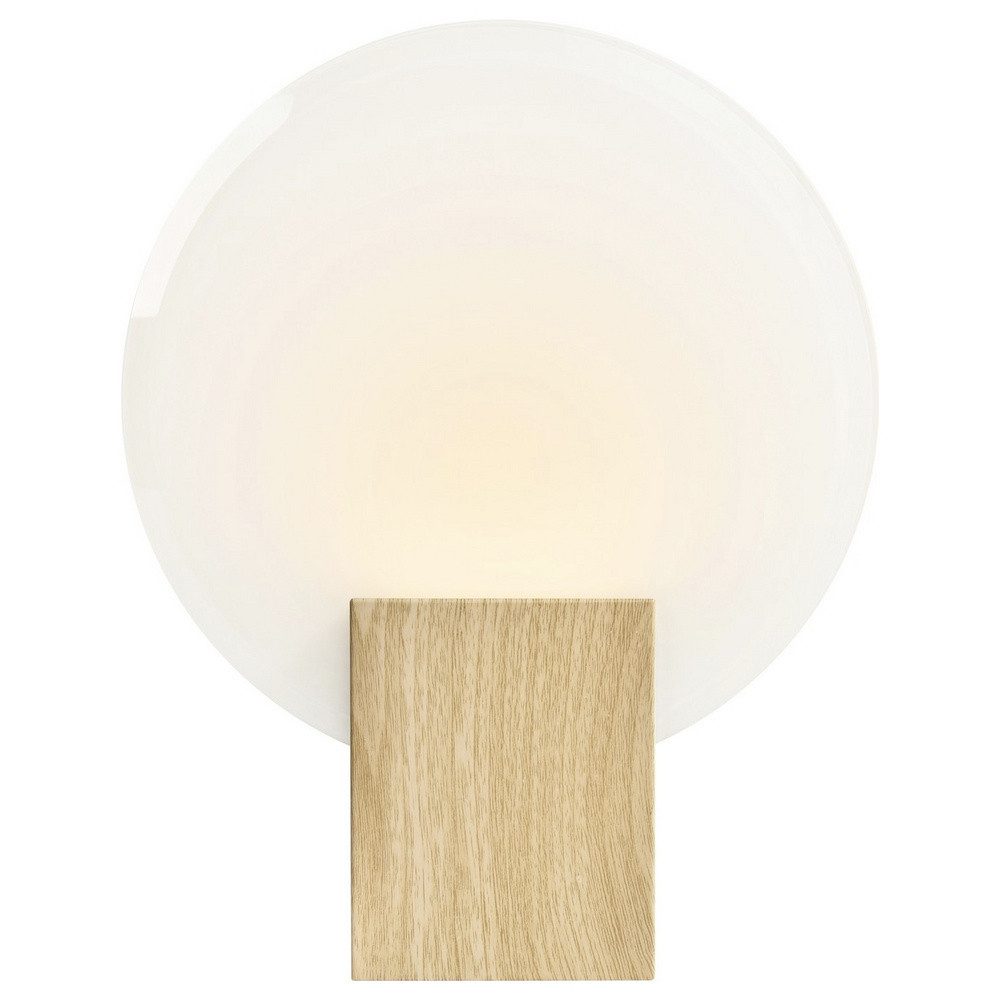 Nordlux Wandleuchte Nordlux Hester Holzfolie 2015391014 Wandleuchte EEK: F (A - G) LED H