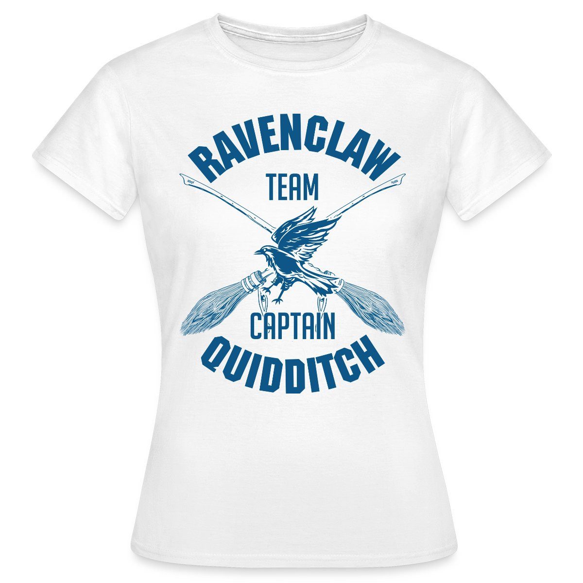 Spreadshirt T-Shirt Harry Potter Ravenclaw Team Captain Quidditch Frauen T-Shirt (1-tlg)