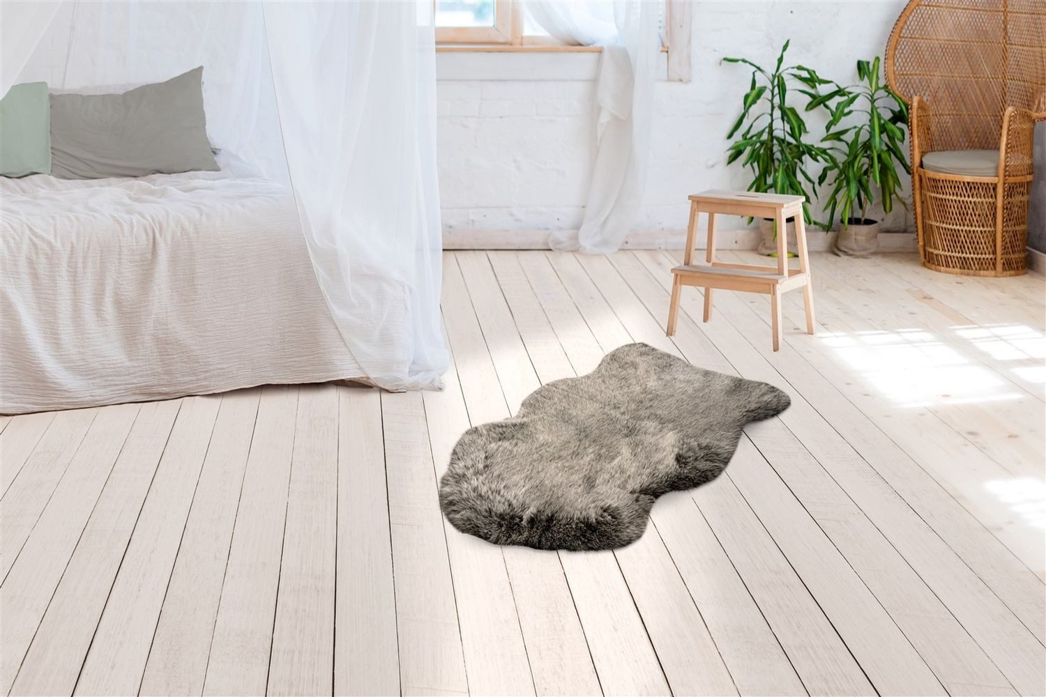Teppich Boss Hochflor-Teppich Hochflor Teppich Tina 125 - Grün, rechteckig, Höhe: 52 mm