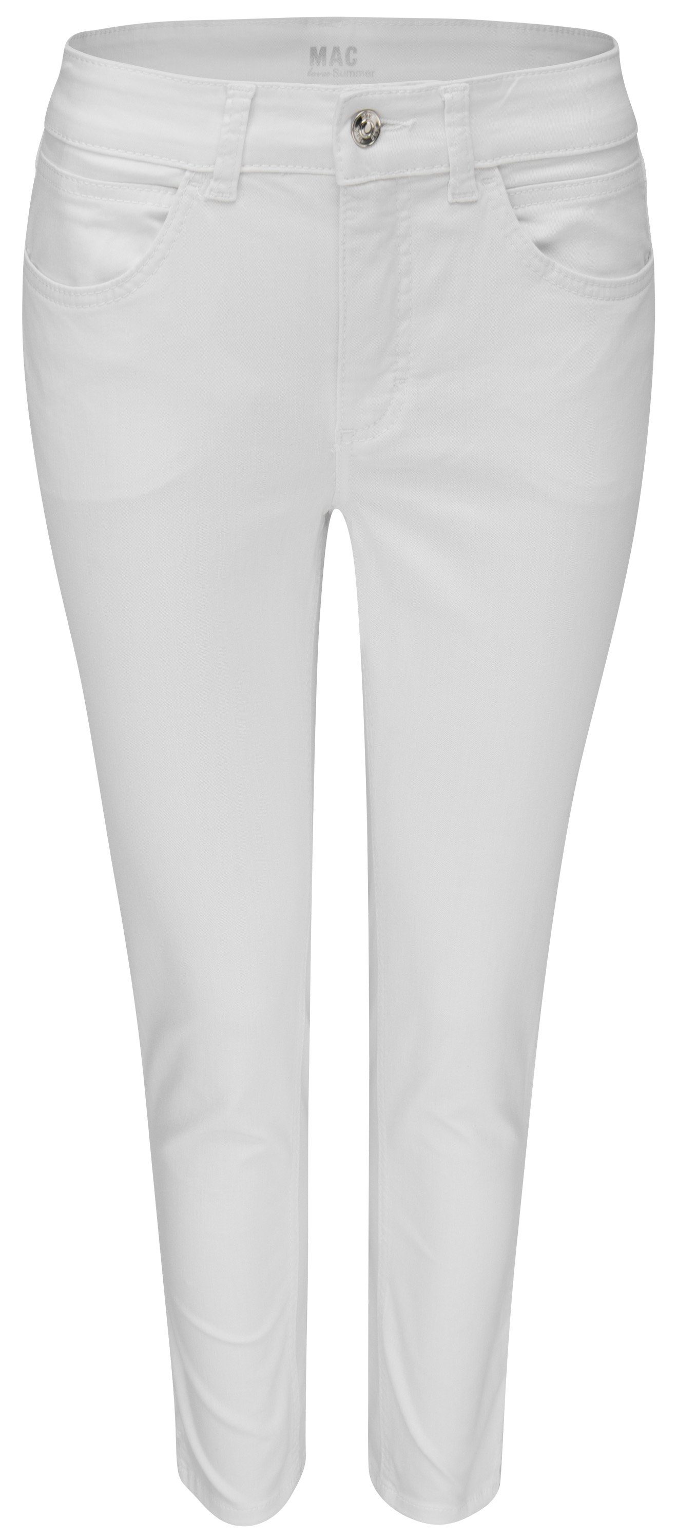 5260-90-0394 white SUMMER Stretch-Jeans 7/8 denim ANGELA nature MAC MAC D010