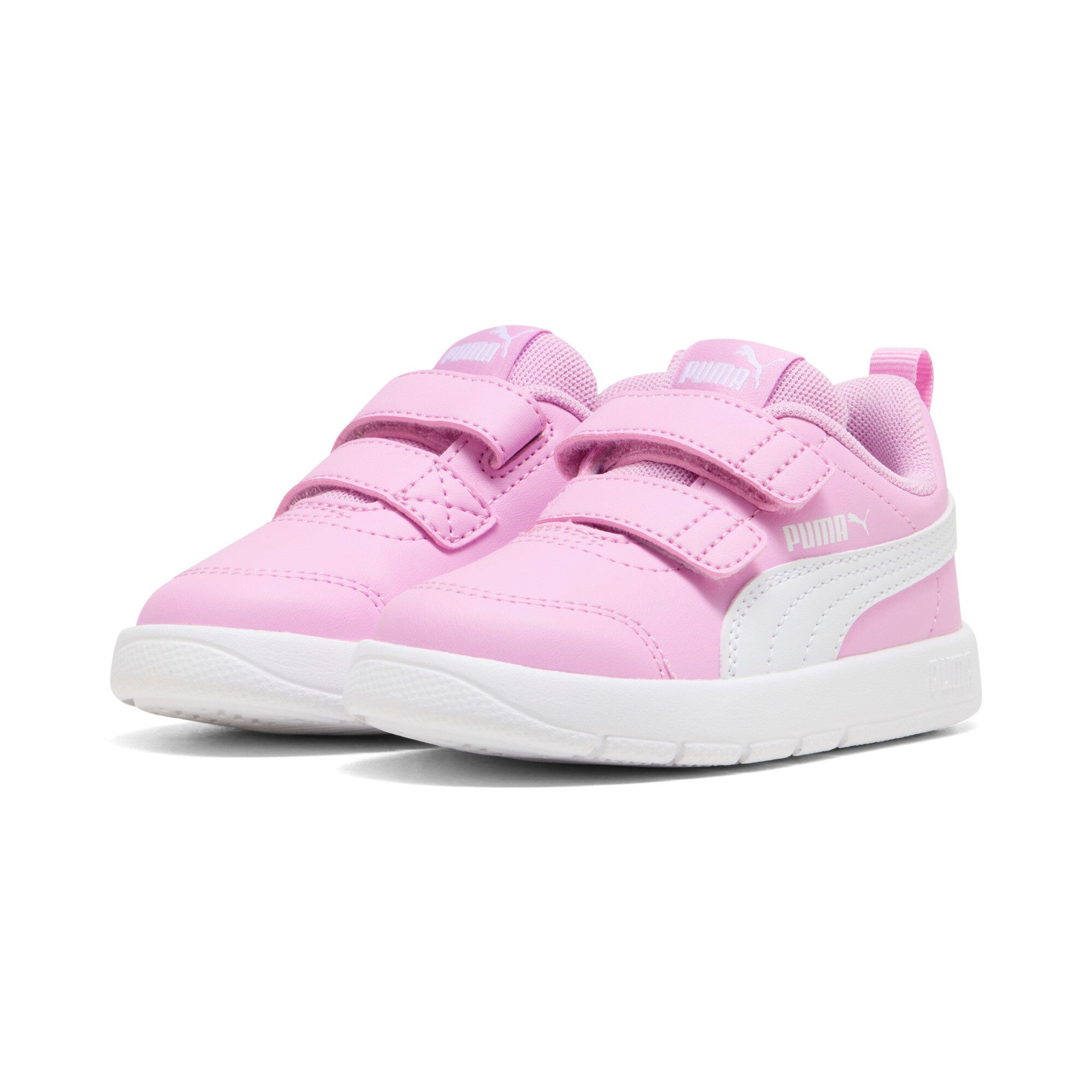 PUMA COURTFLEX V3 V INF Sneaker für sportliche Aktivitäten, mit Textil-Innenmaterial, knöchelhoch