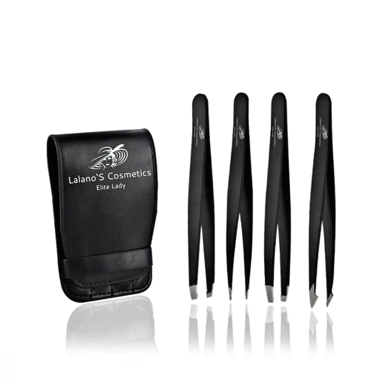 Lalano`S Cosmetics 5-tlg. Set, Deluxe- Pinzetten Pinzette Pediküre Set, Maniküre