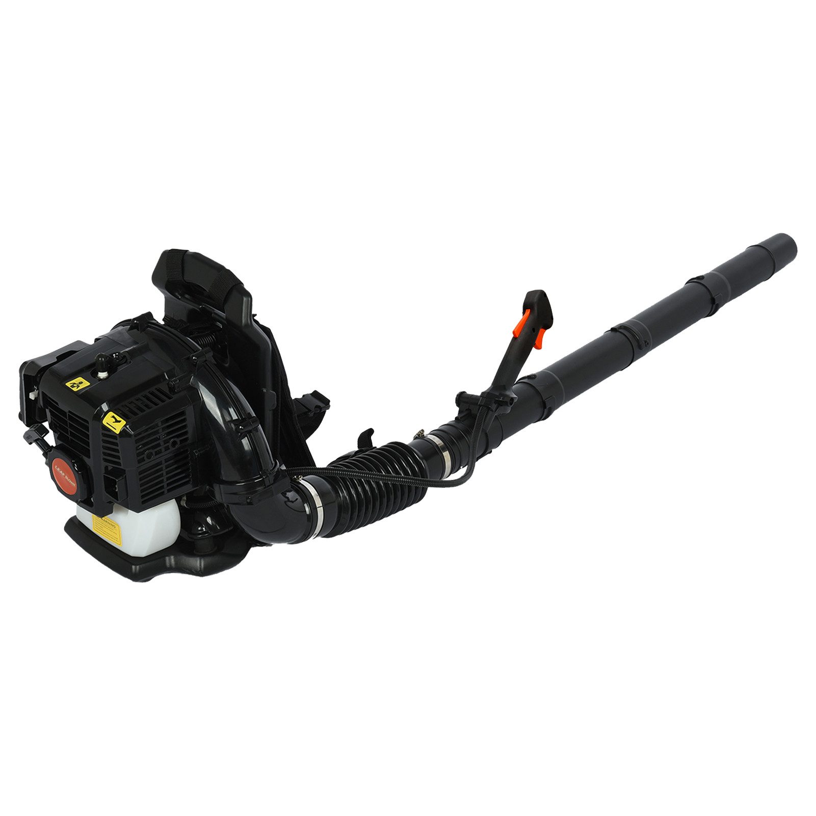 Rutaqian Benzin-Laubsauger 6800RPM 2-Takt Schnurlos Laubbläser Benzinmotor 52cc, Anti-Vibration, (Rucksack Laubbläser), abnehmbare Rohre, Gartengebläse für Rasenpflege und Hofreinigung