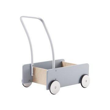 Kids Concept Lauflernwagen Lauflernwagen Edvin blau/grau