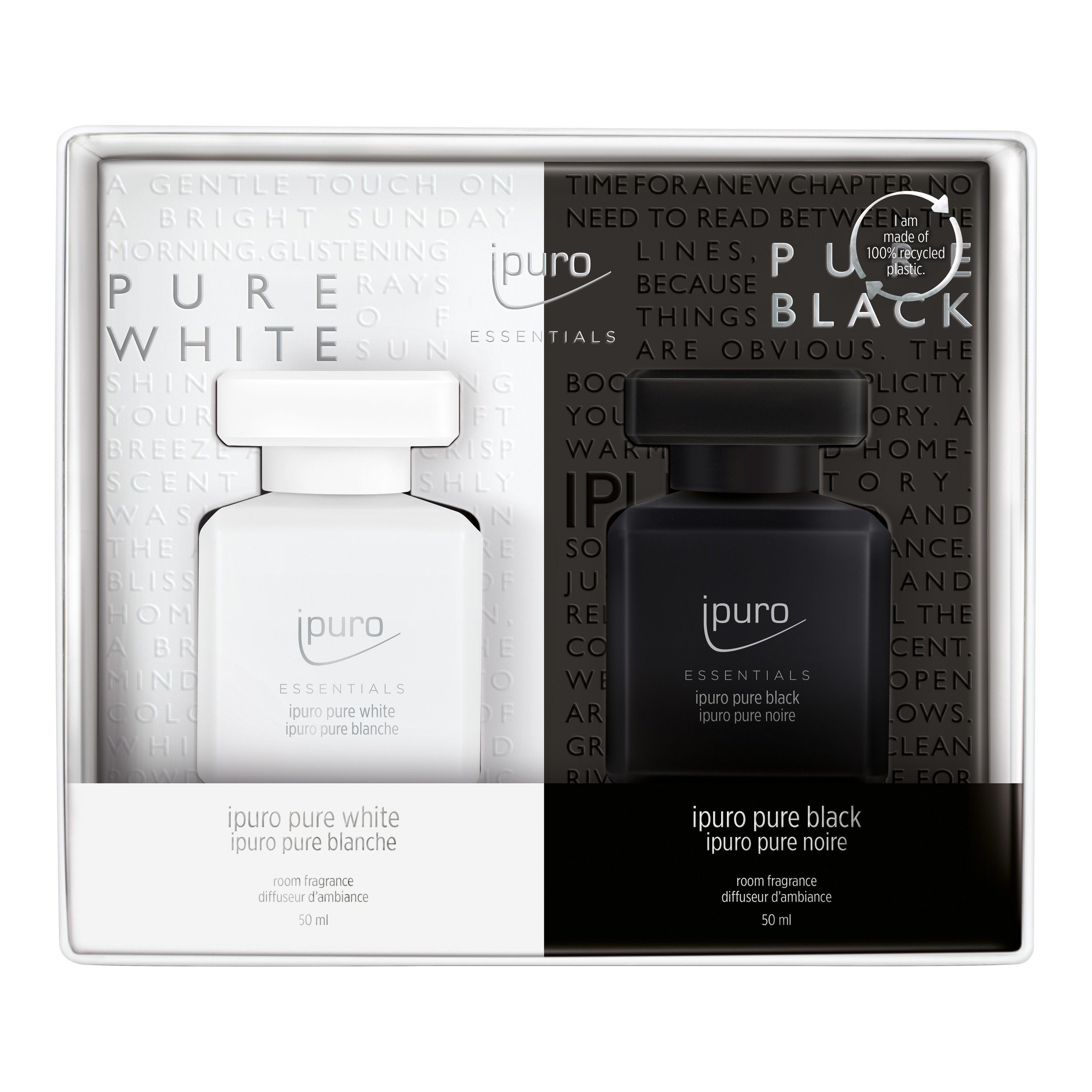 IPURO Diffuser ESSENTIALS Raumduft-Set Pure Black & White, aus Raumduft,  Inhalt: 100 Milliliter online kaufen | OTTO