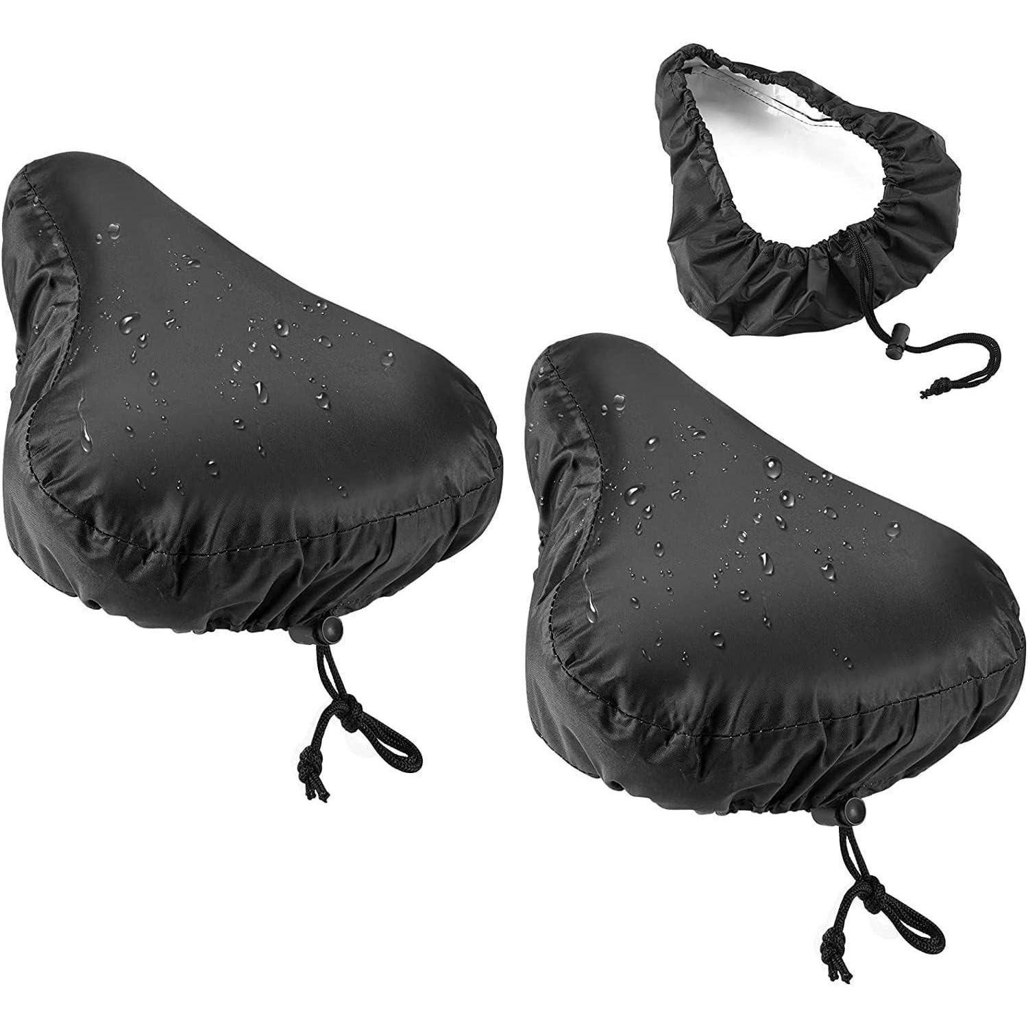 LuxusKollektion Sattelbezug Fahrradsattelbezug wasserdicht, 2er Set Elastische Schutzhülle 10.2 x