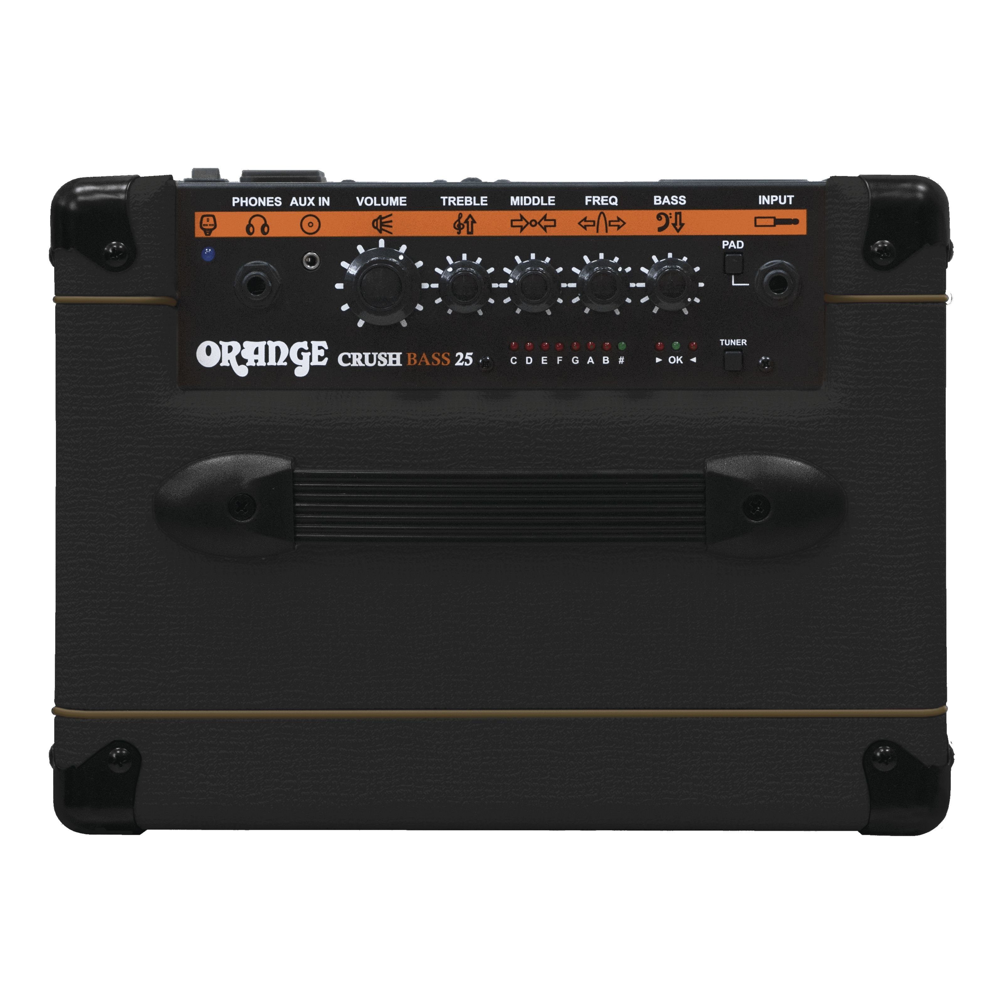 Orange Verstärker - 25 Black Bass Combo (Crush Bass Verstärker)