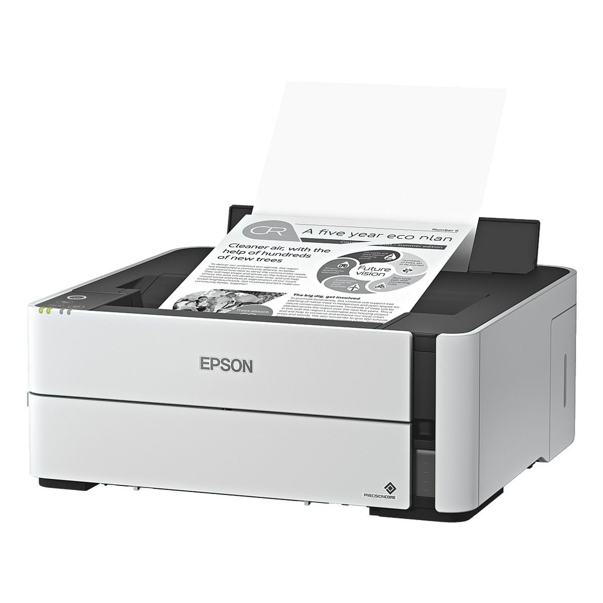 Epson Eco Tank ET-M1180 Tintenstrahldrucker, (A3, für schwarz-weiß, mit automatischem Duplexdruck)