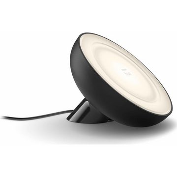 Philips Hue LED Tischleuchte Bluetooth White & Color Ambiance Tischleuchte Bloom in Schwarz, keine Angabe, Leuchtmittel enthalten: Ja, fest verbaut, LED, warmweiss, Tischleuchte, Nachttischlampe, Tischlampe