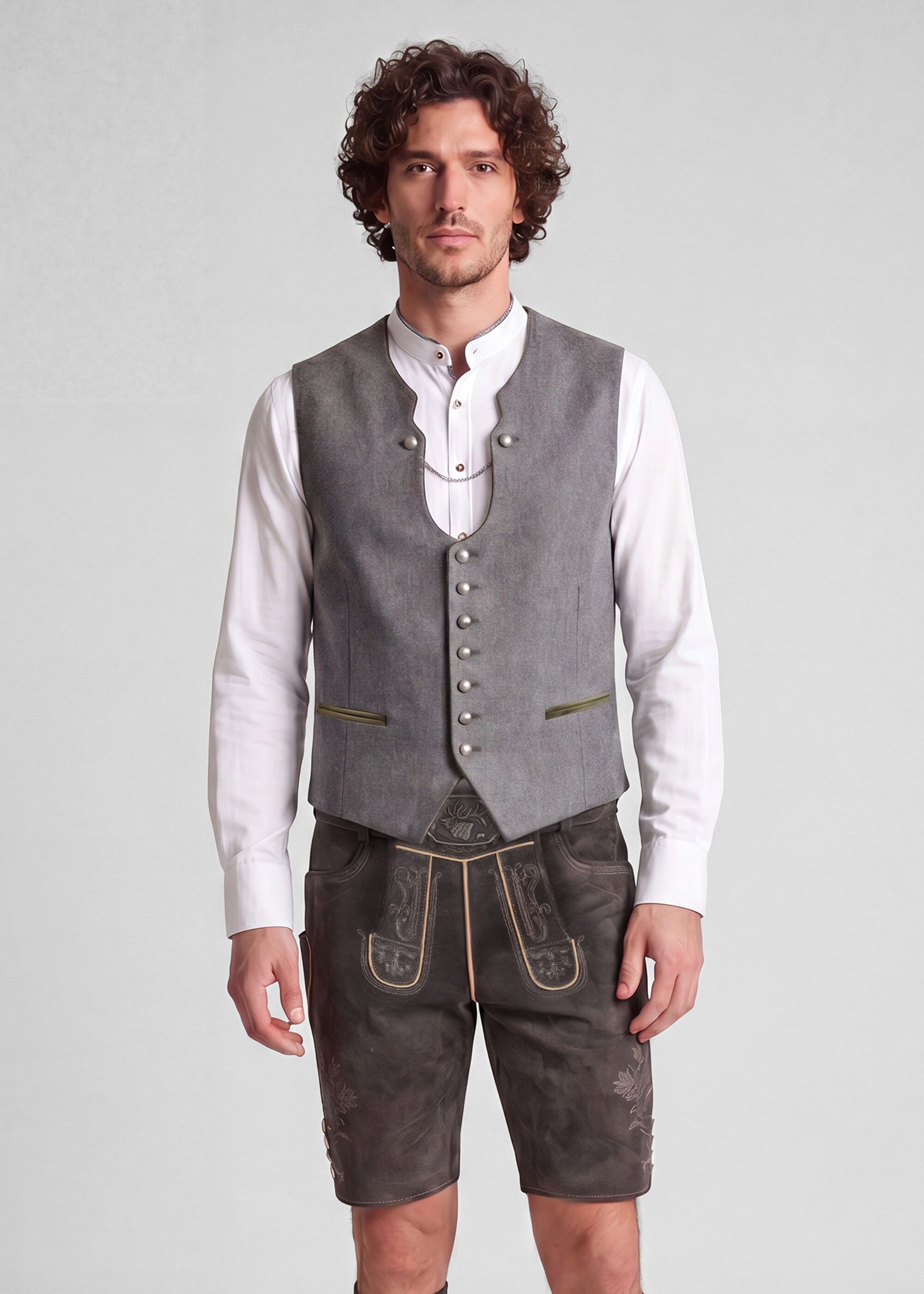 Spieth & Wensky Trachtenweste Kaiser (1-tlg) Mit traditionellem Charme – Bild 4 von 5